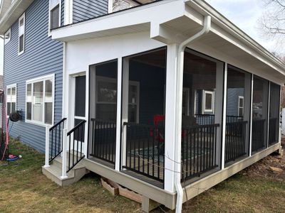 New Deck Porch In Keport