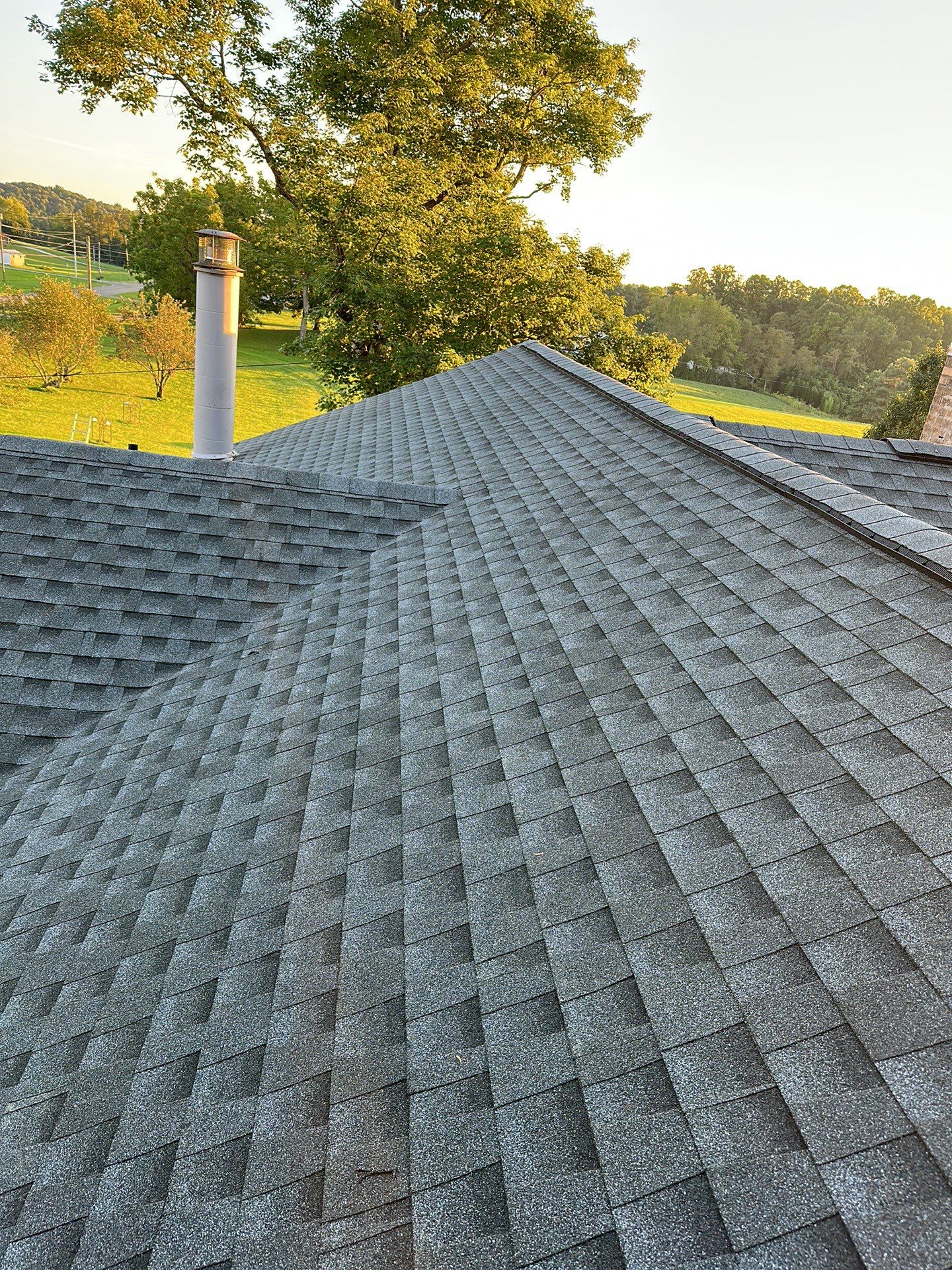 Residential Roofing Installation using GAF Timberline HDZ, Pewter Gray by Rainstoppers Roofing