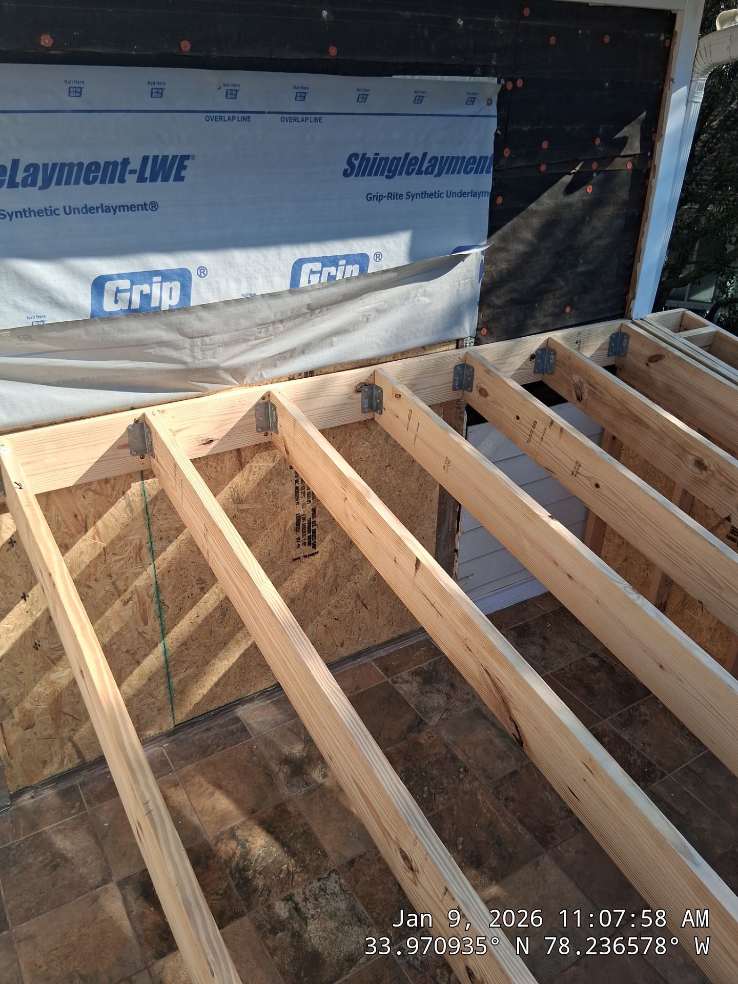 Deck Removal and Roof Addition in Winding River Plantation Bolivia NC by RGR Construction and Roofing, LLC