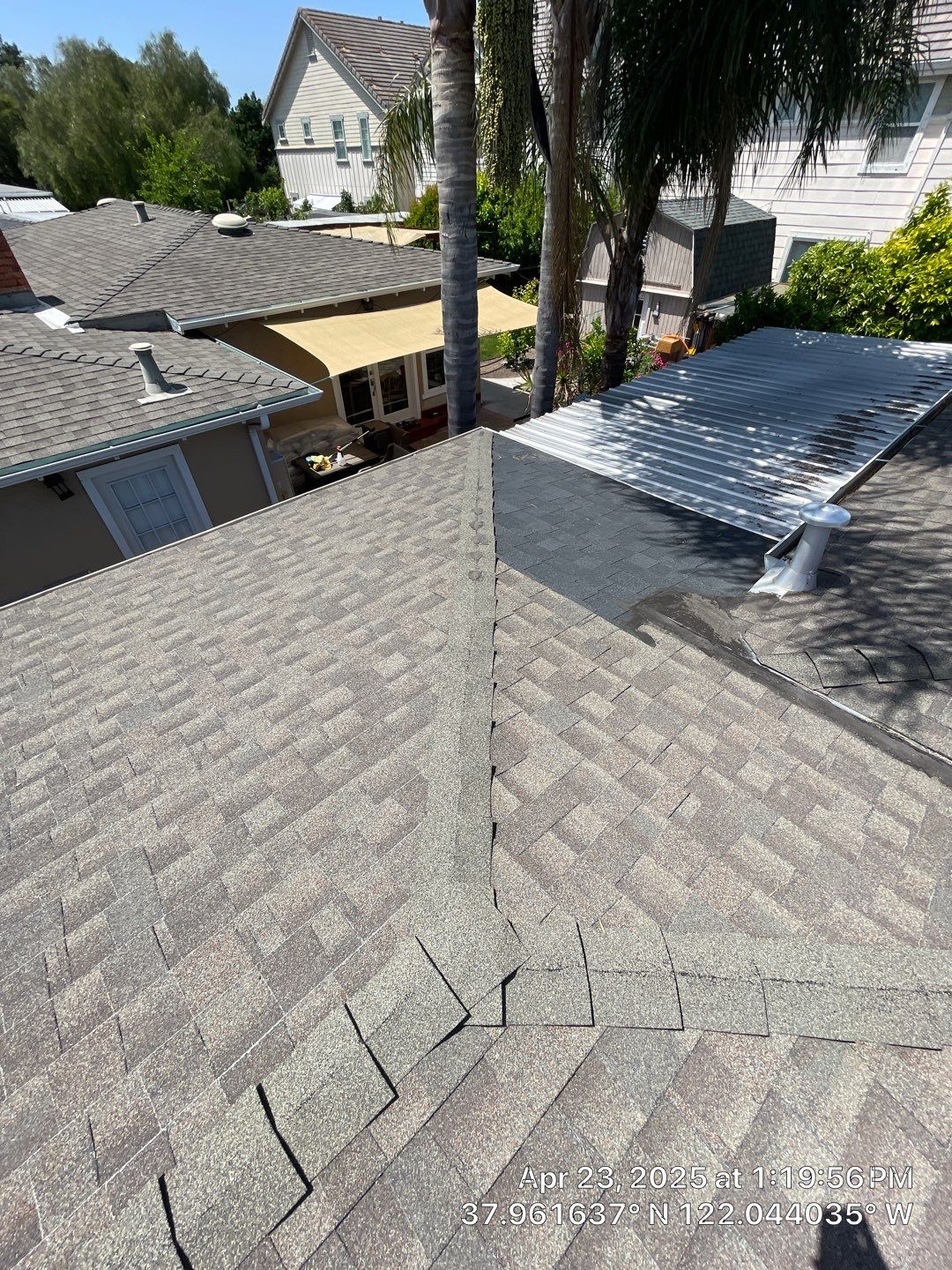 Residential Roofing Replacement using GAF Timberline Reflector Series by Acker Roofing