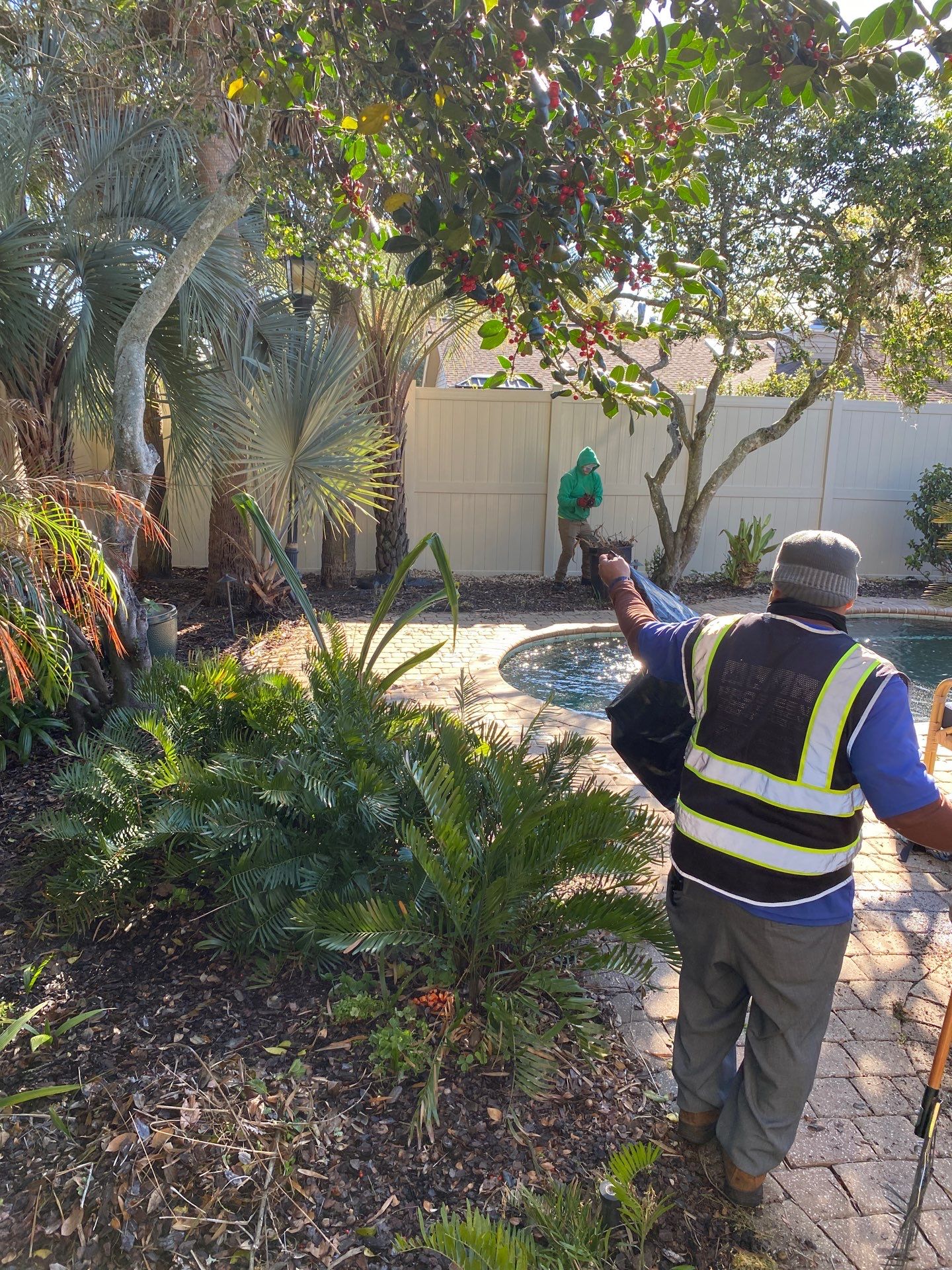 Residential | Mulch and Rock Install by ProGreen Services