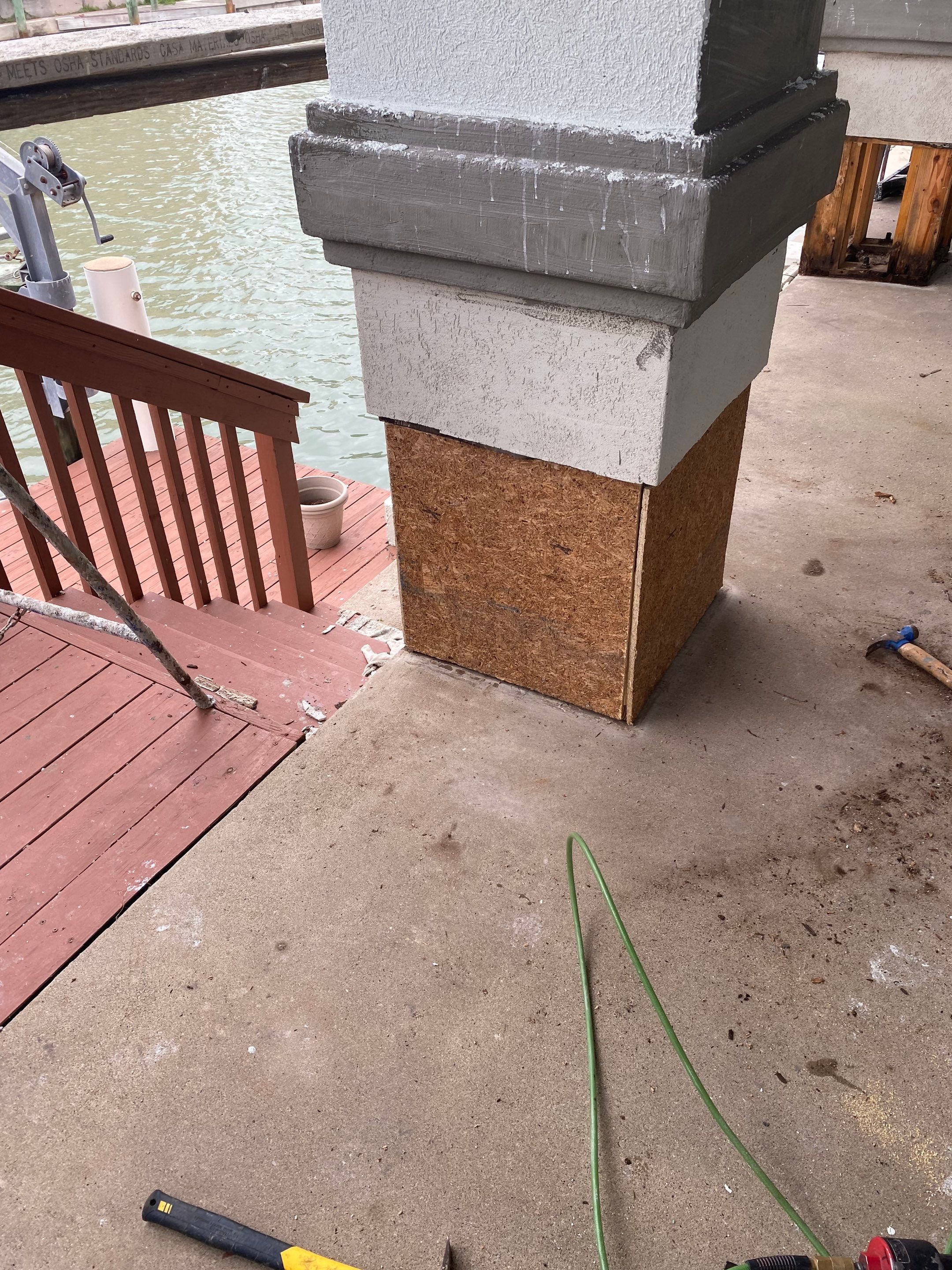 Waterfront Stucco Remastered by Bayfront Roofing and Construction
