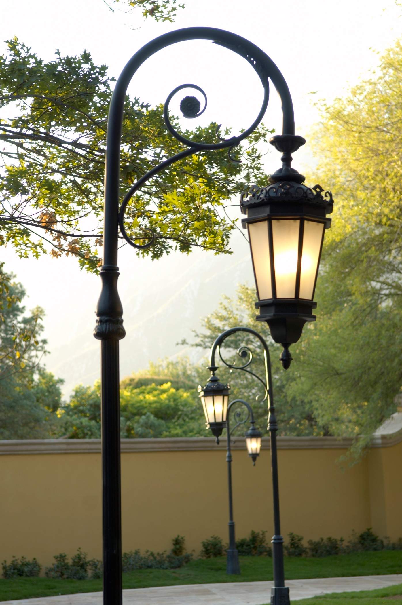 Comprehensive Exterior Lighting and Lantern Installation for Monterrey Estate by Solara Custom Living