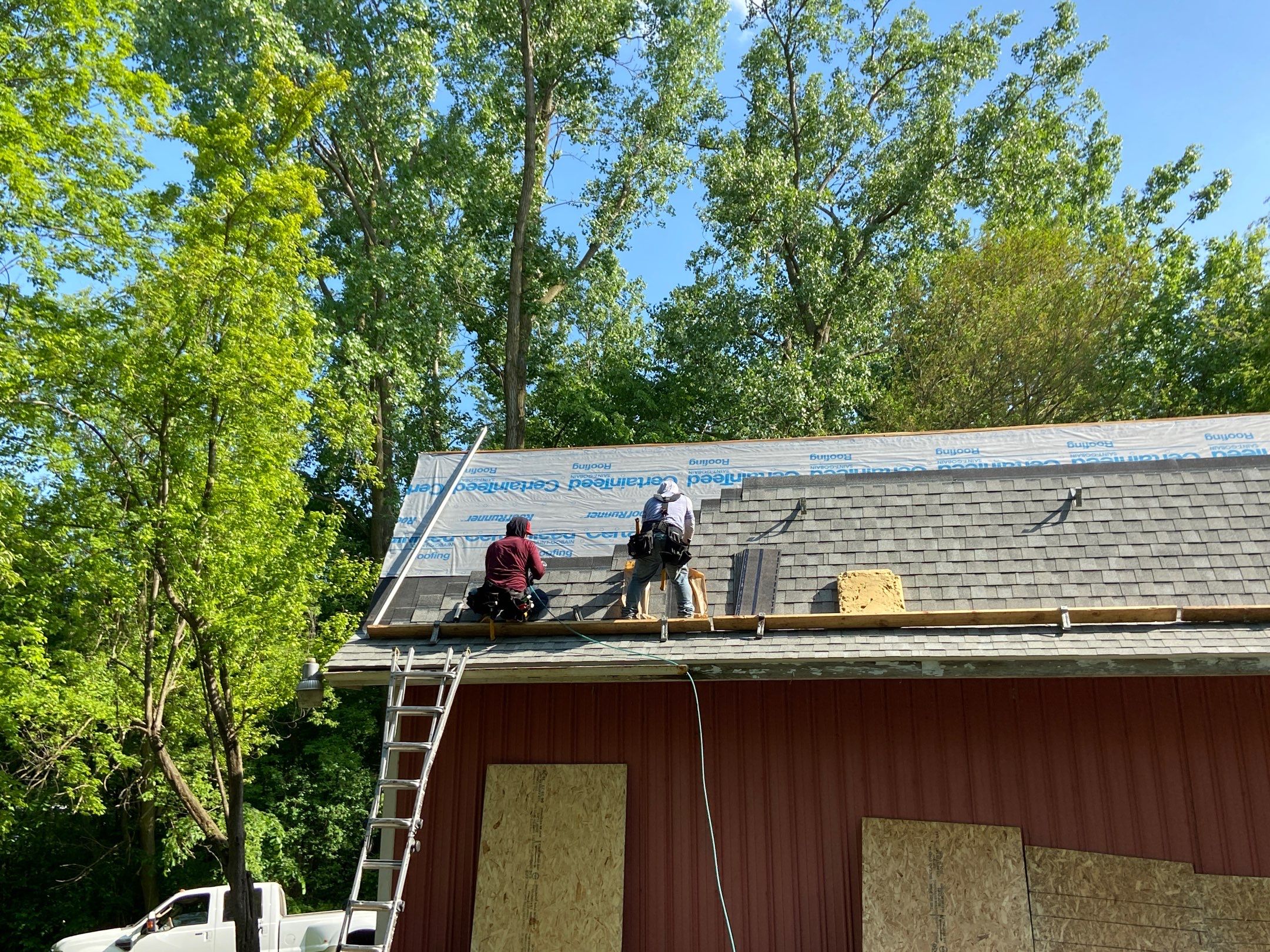 Roof Replacement using CertainTeed Landmark by 180 Contractors