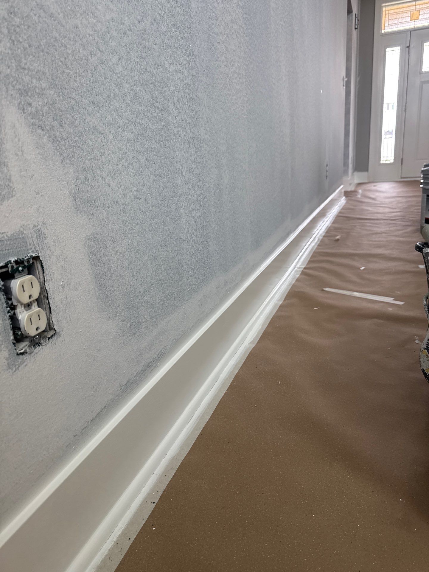 Interior Repaint walls and Baseboards with Color Change by Midwest Paint LLC