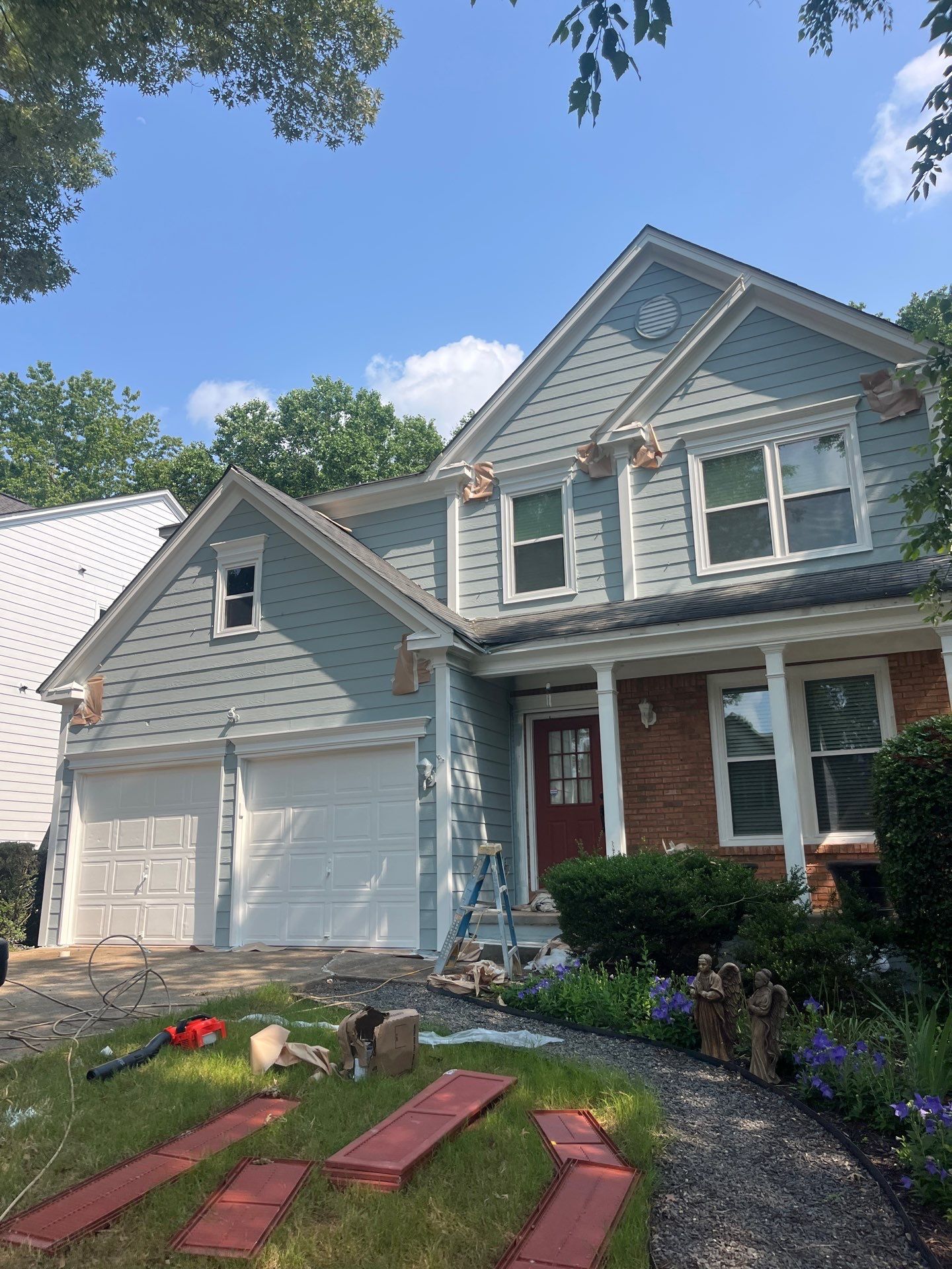 Siding Replacement, Exterior Painting, and Deck Build in Acworth, GA by Nelson Exteriors