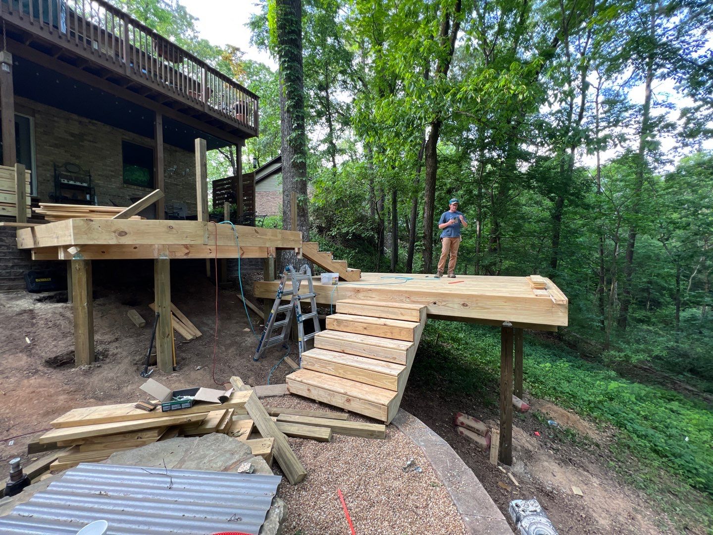 Riverchase - Tiered Deck by Pillar and Pine