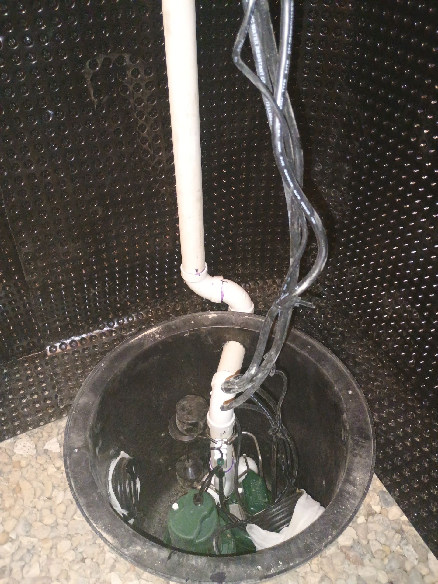 Interior Drain Tile & Buried Discharge in South Minneapolis by Waterproofing Northeast