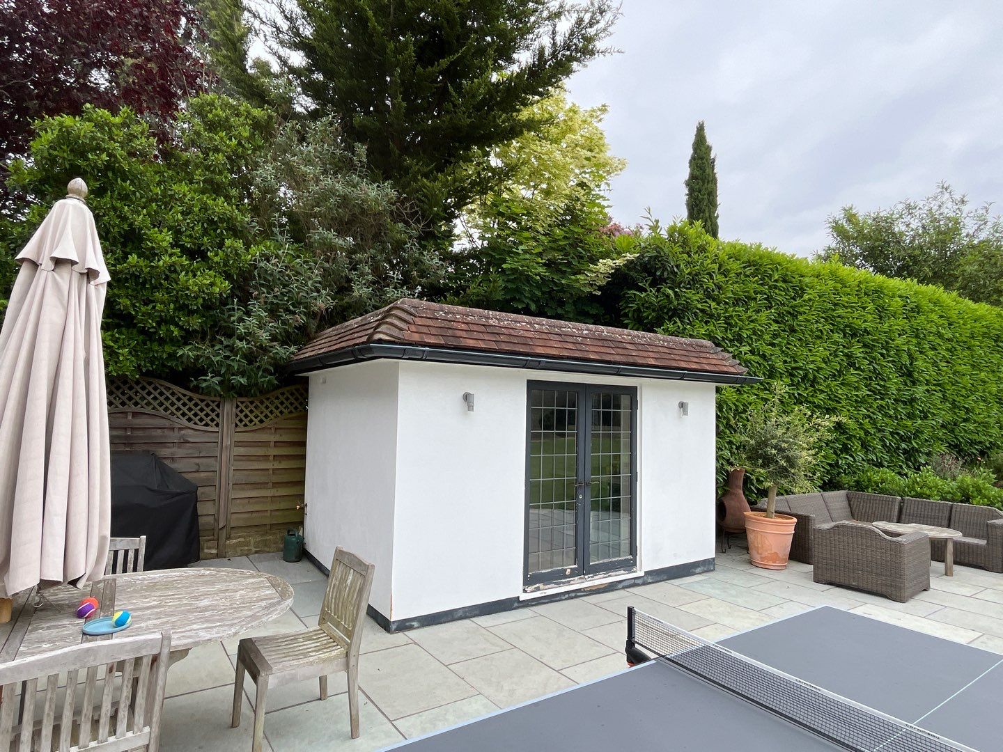 Roof And Render Clean using Honda 15lpm Low Pressure Washing Machine by Ges Exterior Cleaning ltd