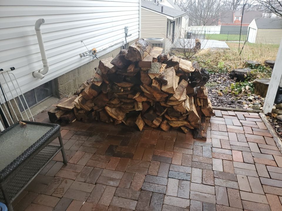 Firewood Delivery  using Seasoned Firewood by Mike Jones & Sons Tree Service LLC 