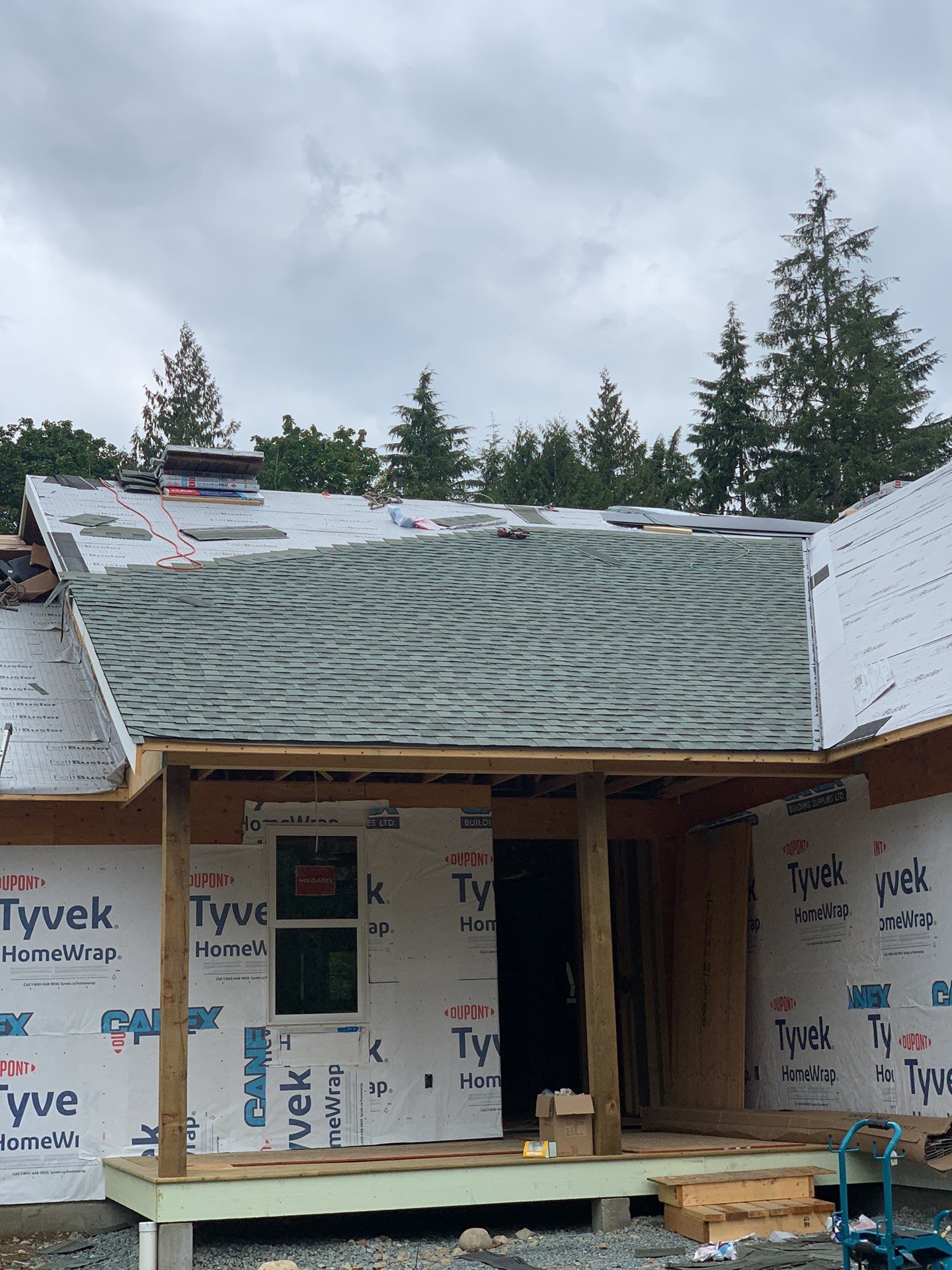 Residential Roofing Installation using GAF Slate HDZ by Top Notch Roofing Inc