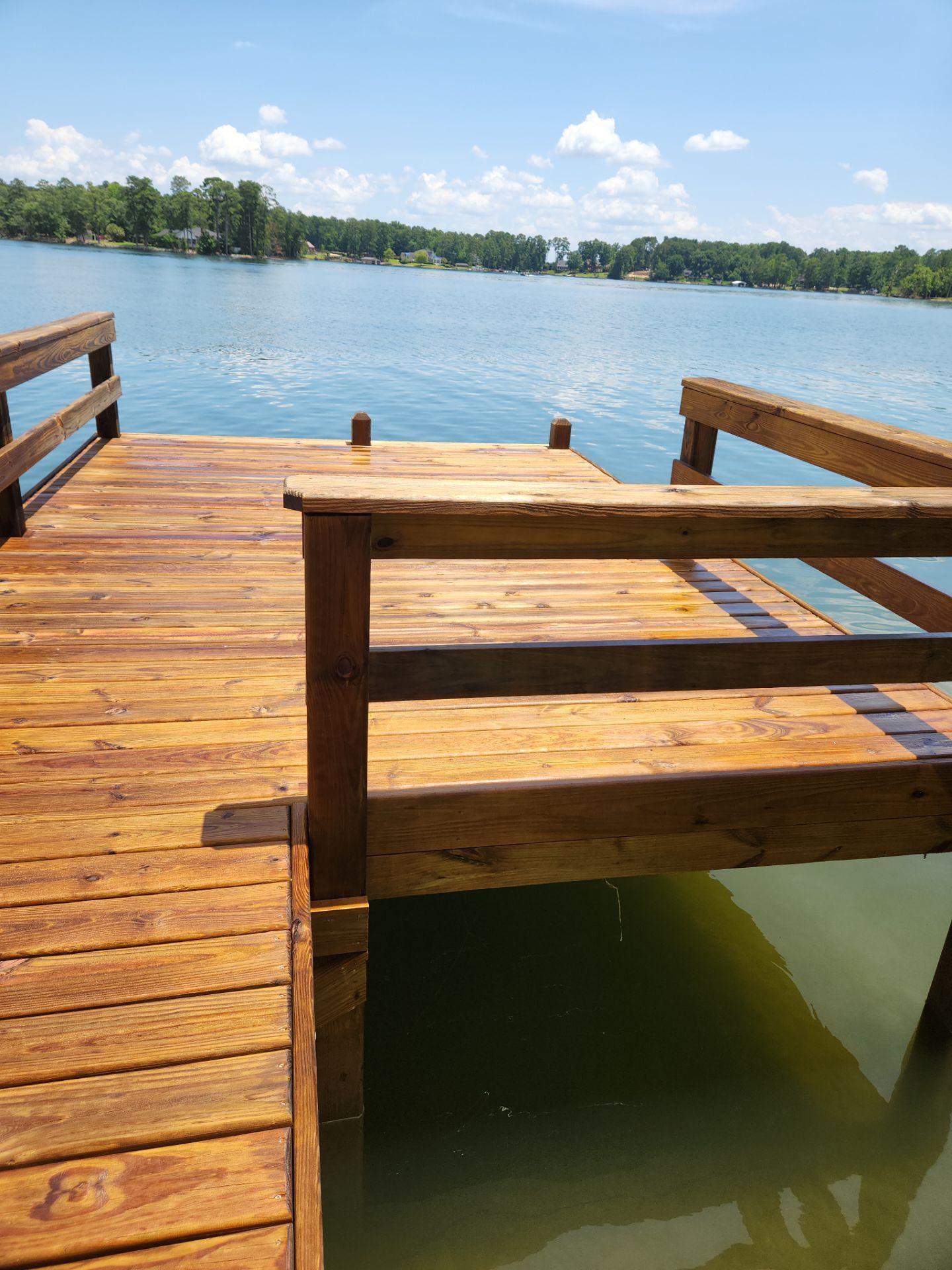 Dock using Wood Sealant by DuraSeal
