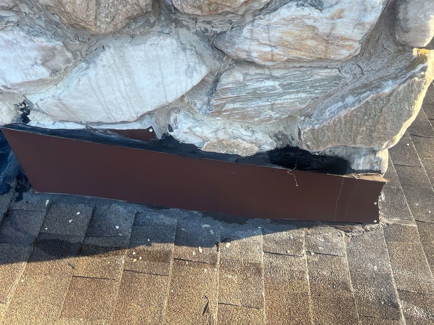 Chimney Repairs using Copper by CMNG LLC
