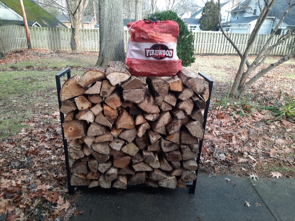 Firewood Delivery  using Seasoned Firewood by Mike Jones & Sons Tree Service LLC 