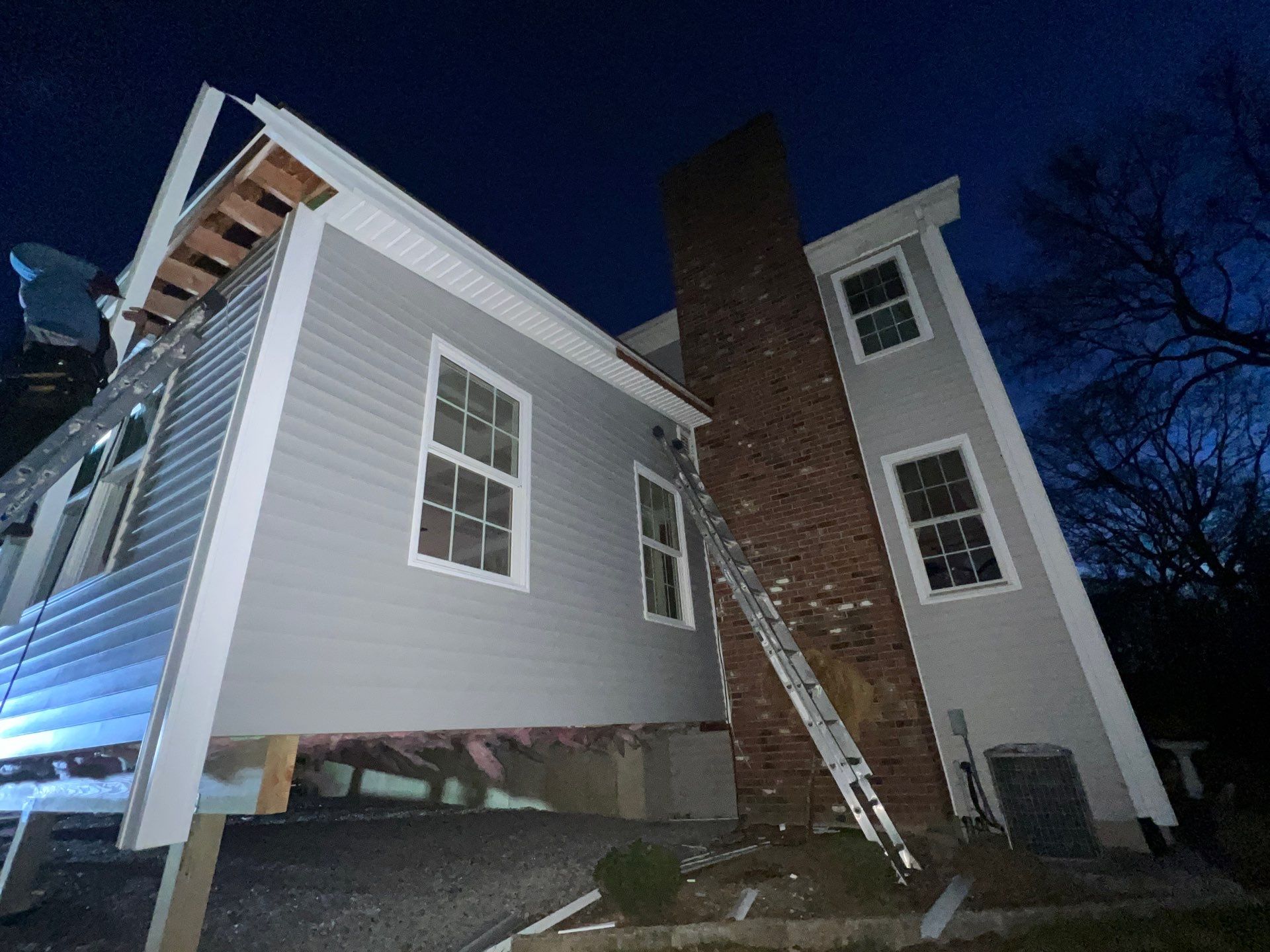 Siding Installation using certainteed monogram 4" double 4 by A Plus Exterior