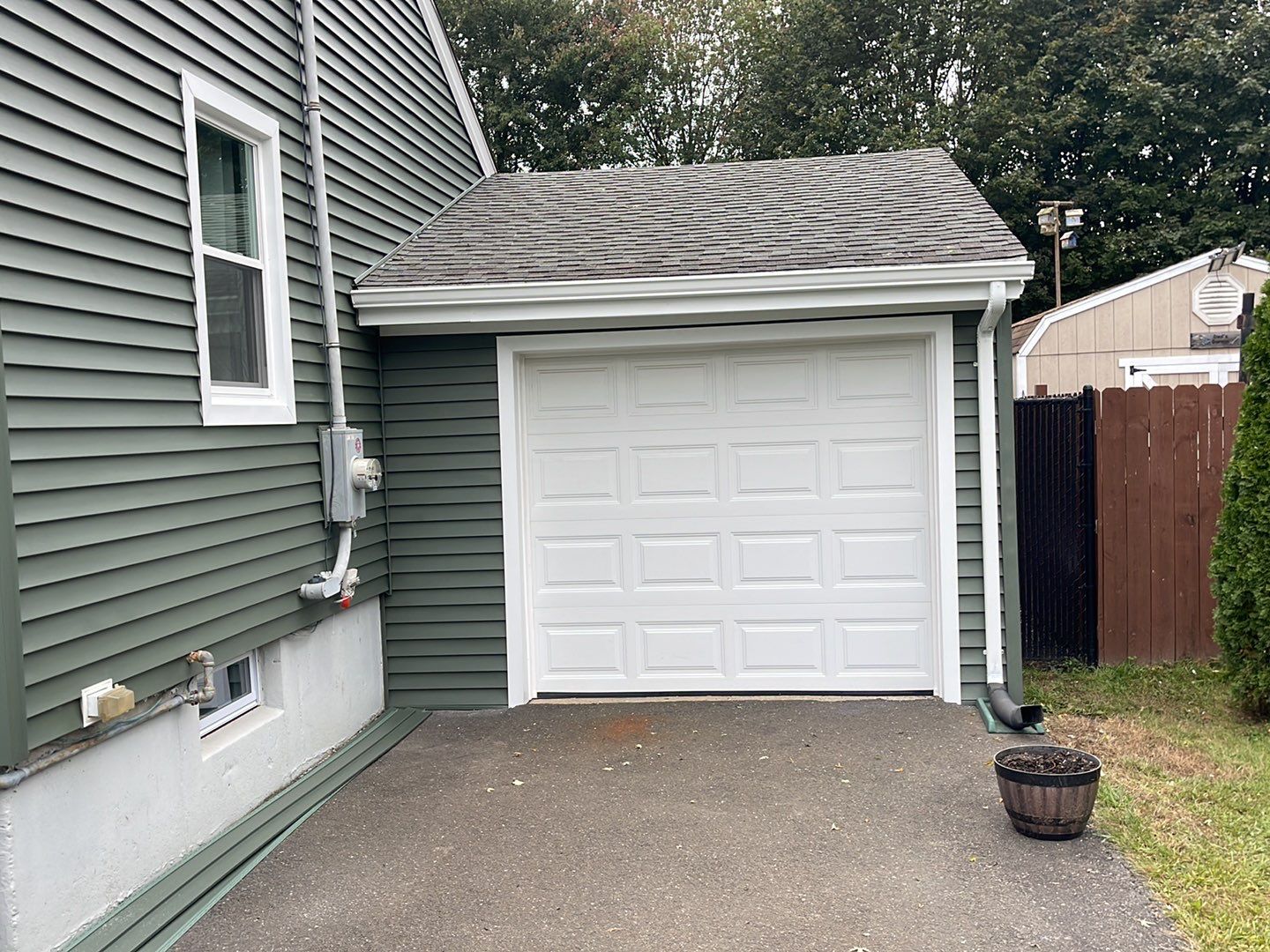 Siding Installation using Certainteed Monogram Forest Green by A Plus Exterior