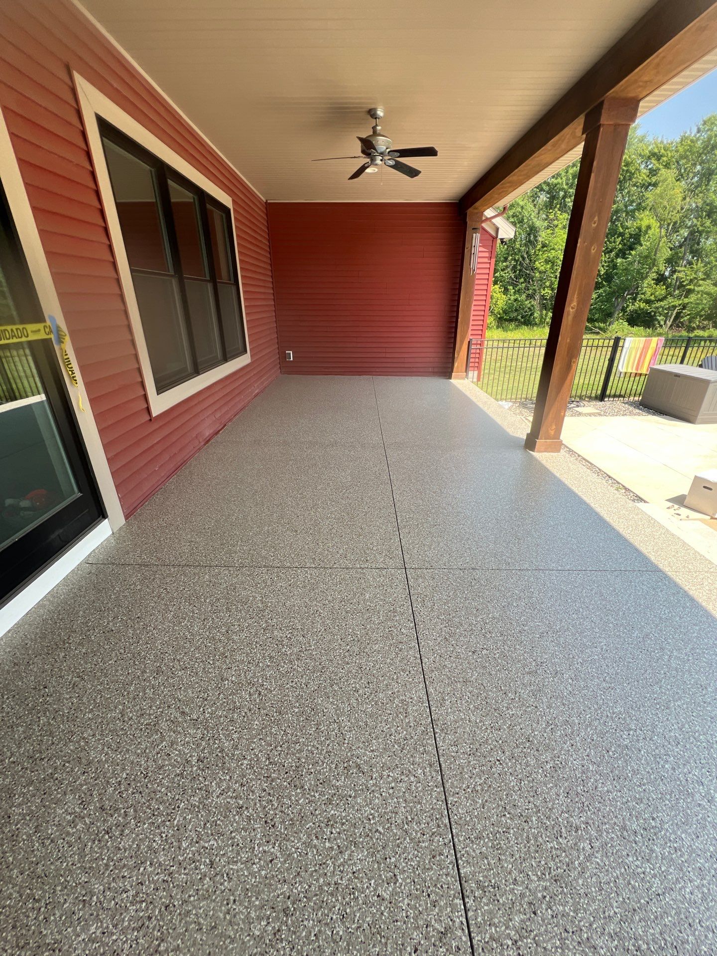 Pool Deck by Freedom Concrete Coatings. 