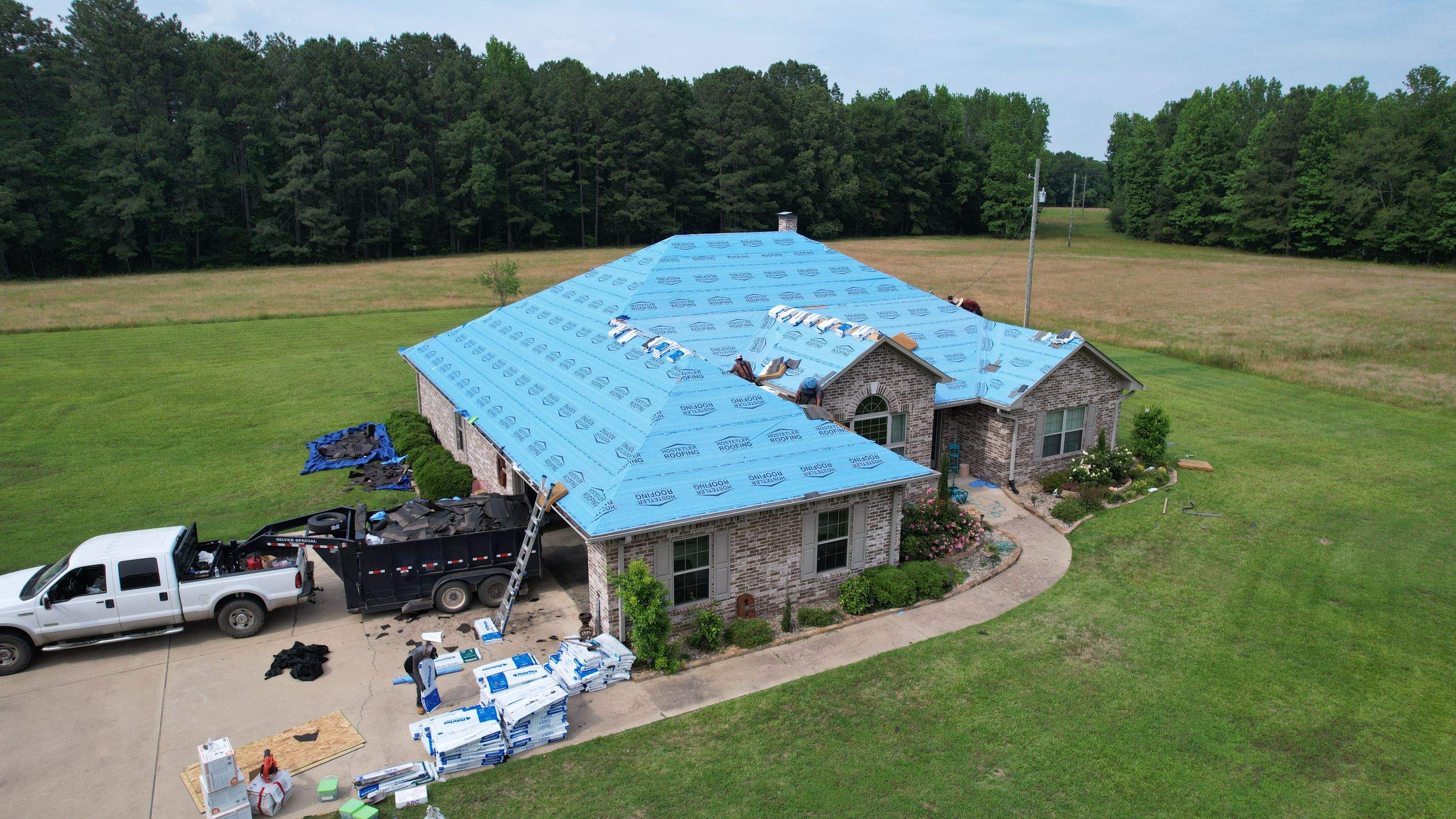Storm Restoration Reroof: 40 Year Impact Rated Architectural Shingles by Hostetler Roofing