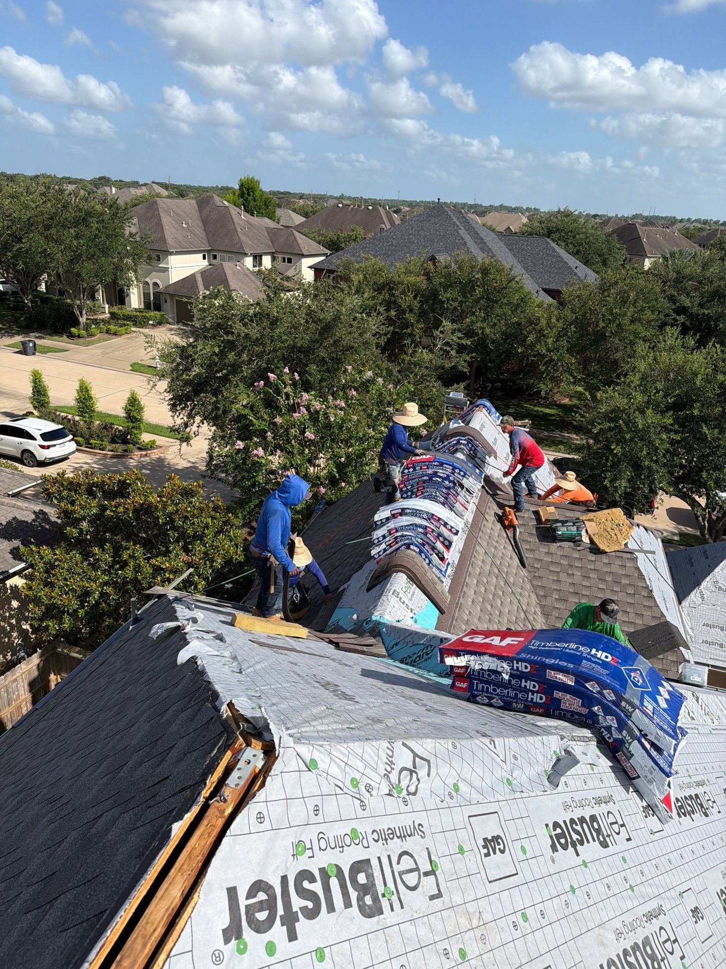 Roof Replacement in Sugar Land TX by Roof Repair Company