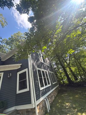 Window Cleaning in Denville, NJ — Gallo Bros job photo