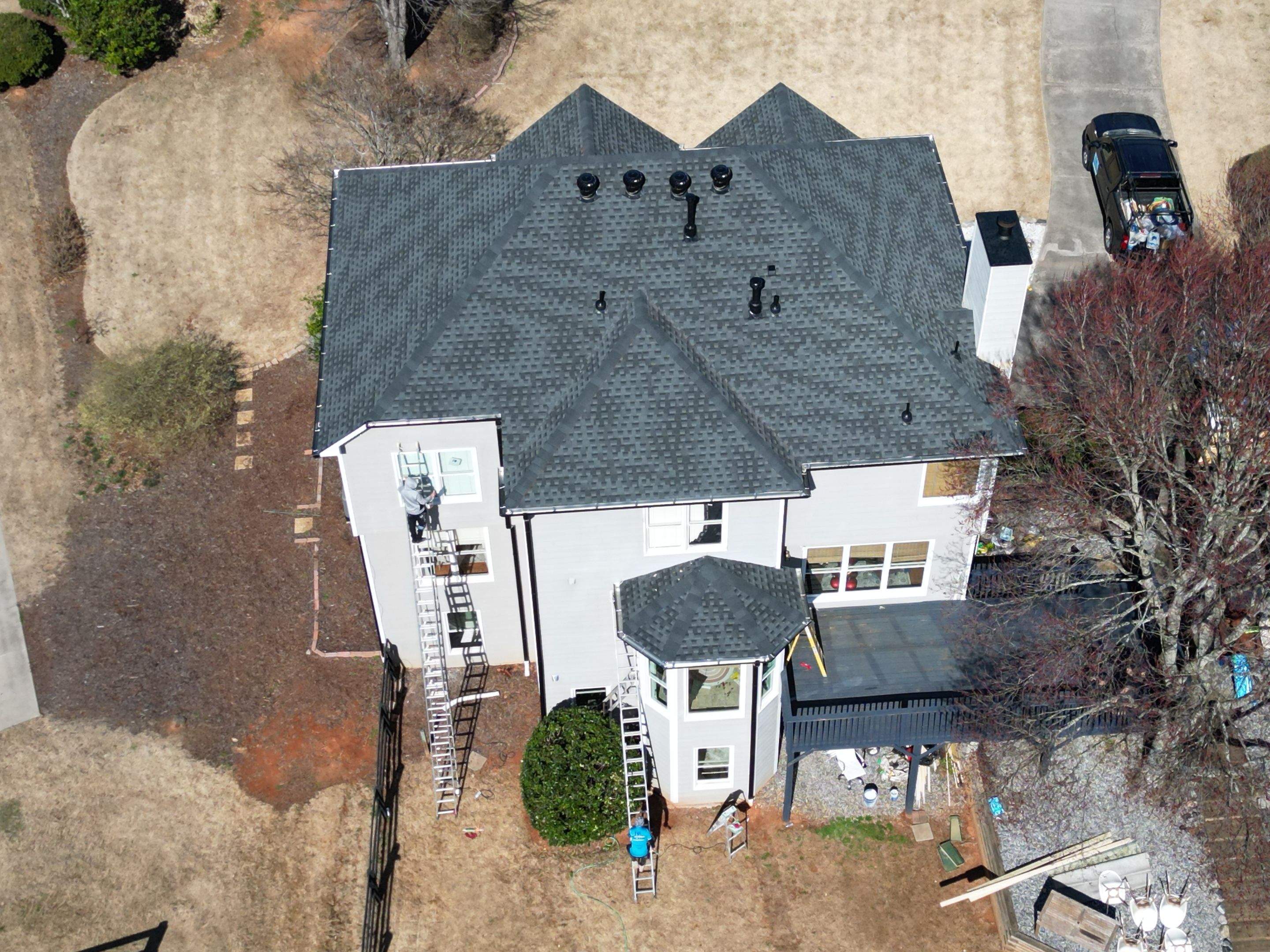 Charcoal HDZ  by Blue Angels Roofing