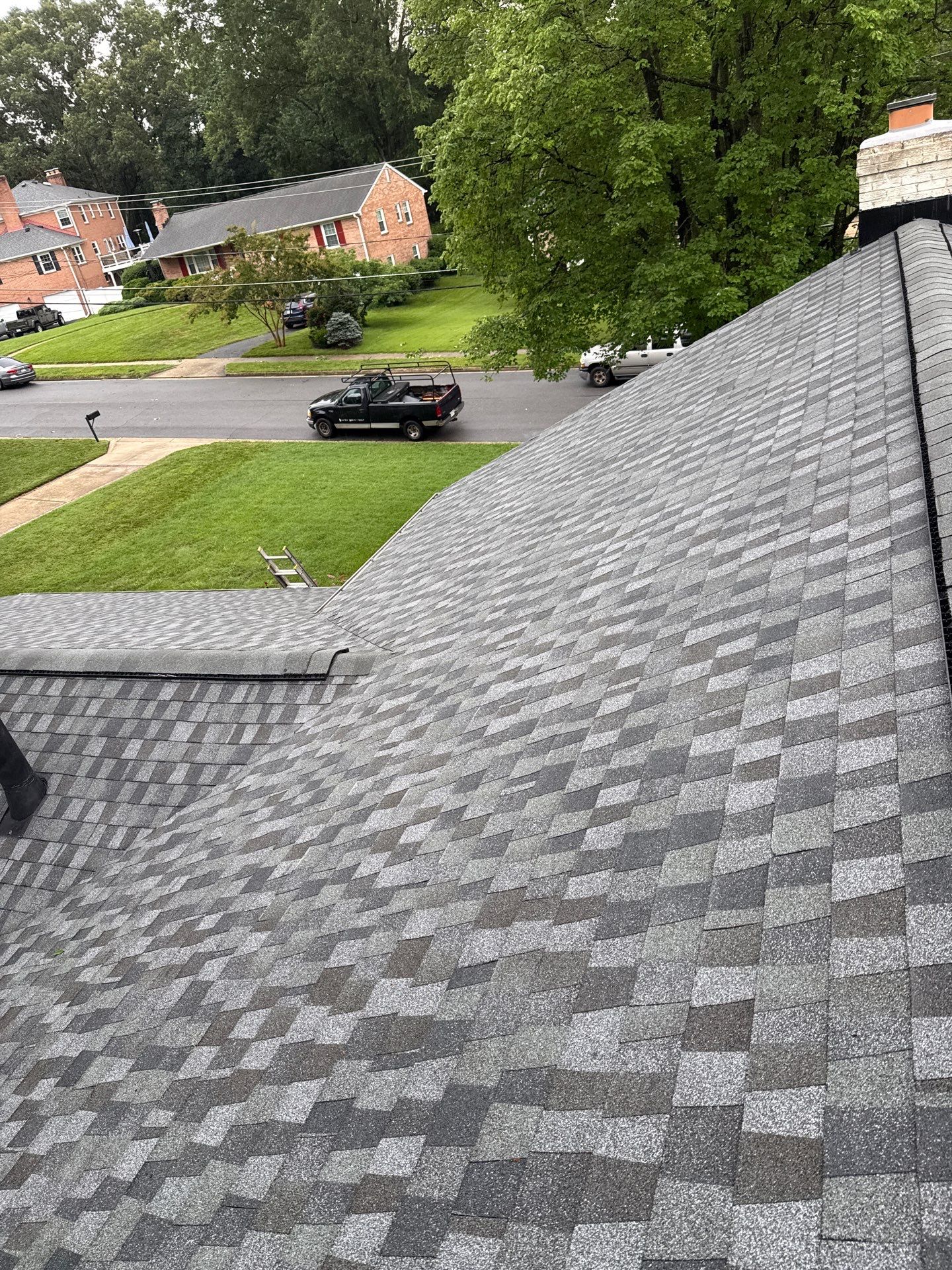 Alexandria: Residential Roof Replacement with GAF Timberline HDZ in Nantucket Morning by RM Banning, Inc.