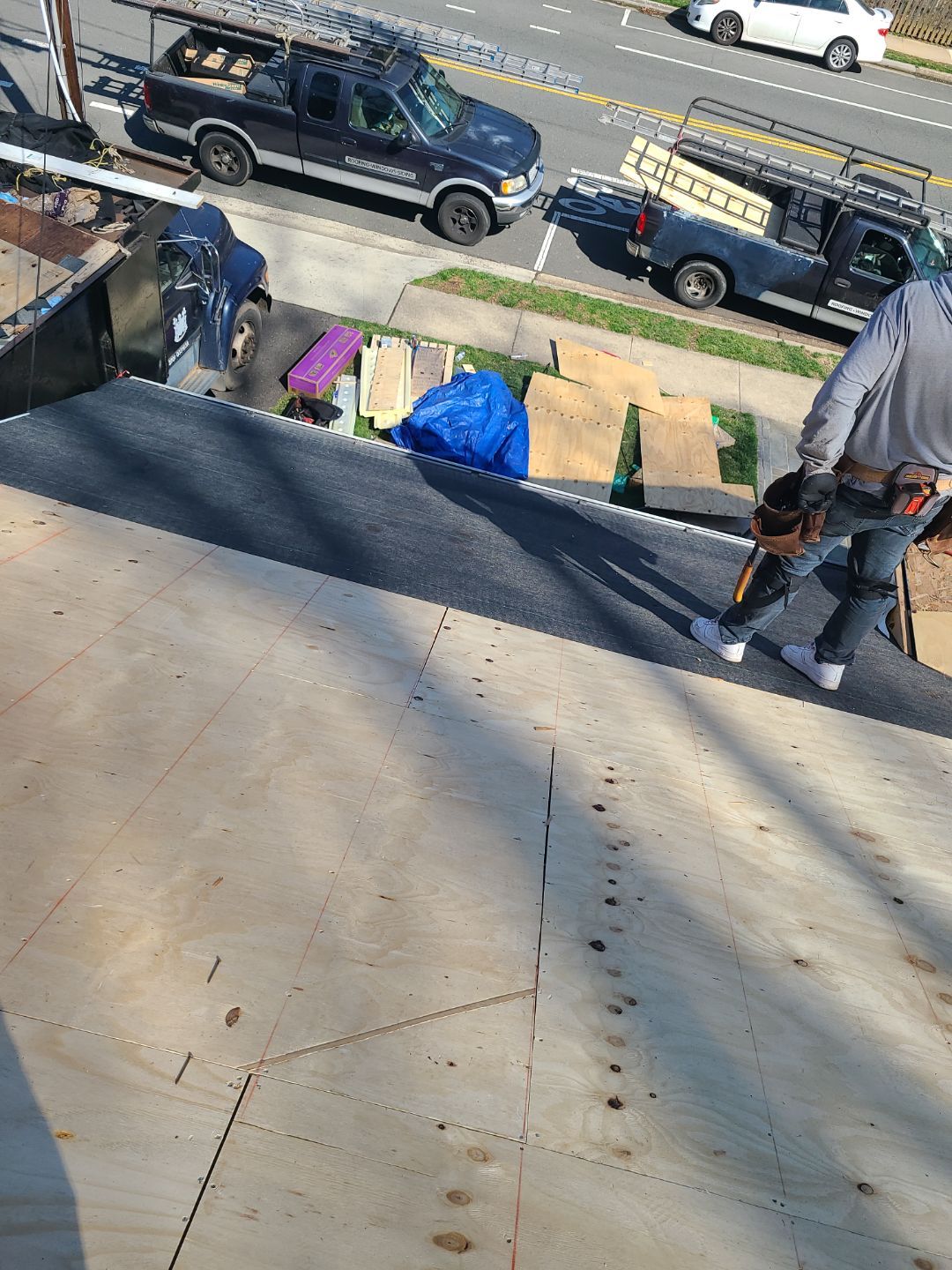 Arlington CertainTeed Landmark Pro Roof in Max Def Moire Black by RM Banning, Inc.