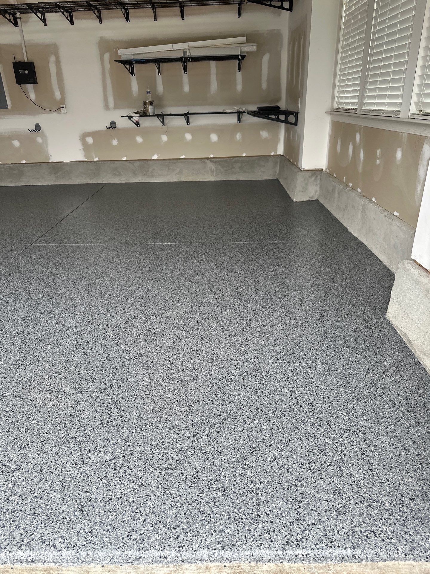 Garage Floor Coating using Nightfall by My Garage Floor Guys