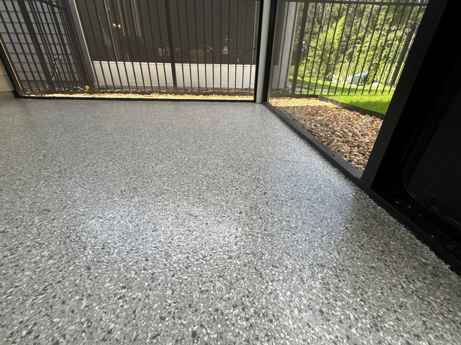 Porch Project in Newberry, FL in Mount Everest by Cross Creek Concrete Coatings