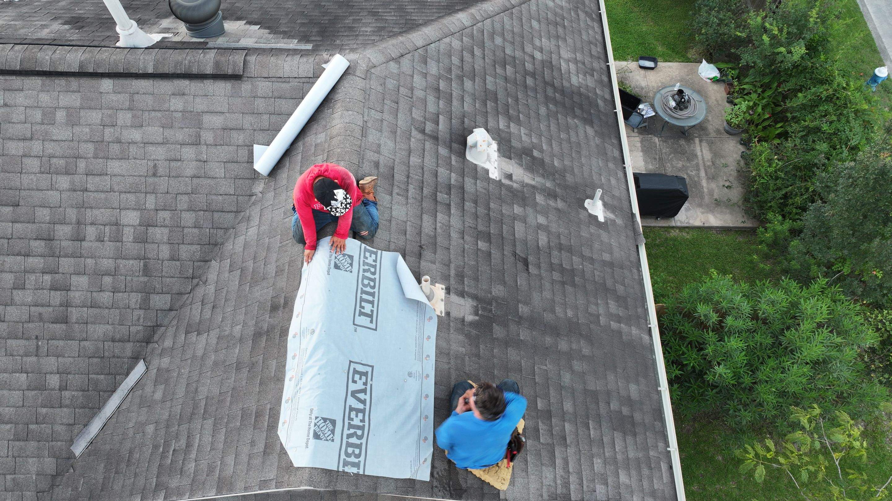 Targeted Roof Repairs & New Pipe Boots — Humble, TX by PL Roofing & SB Roofing, LLC.