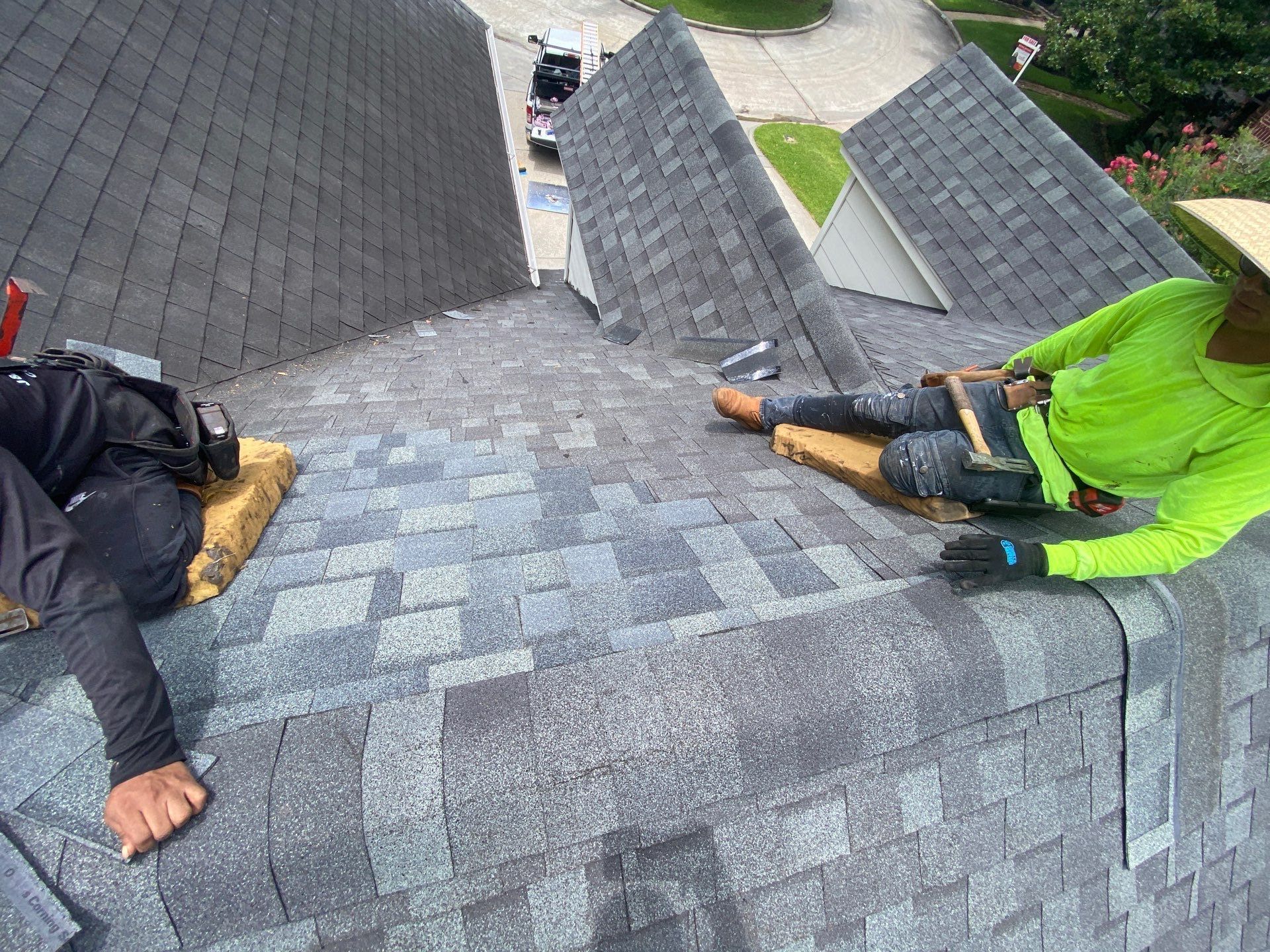 Residential Roofing Repair using Owen's Corning Duration (Lifetime) Shingles by Roof Repair Company