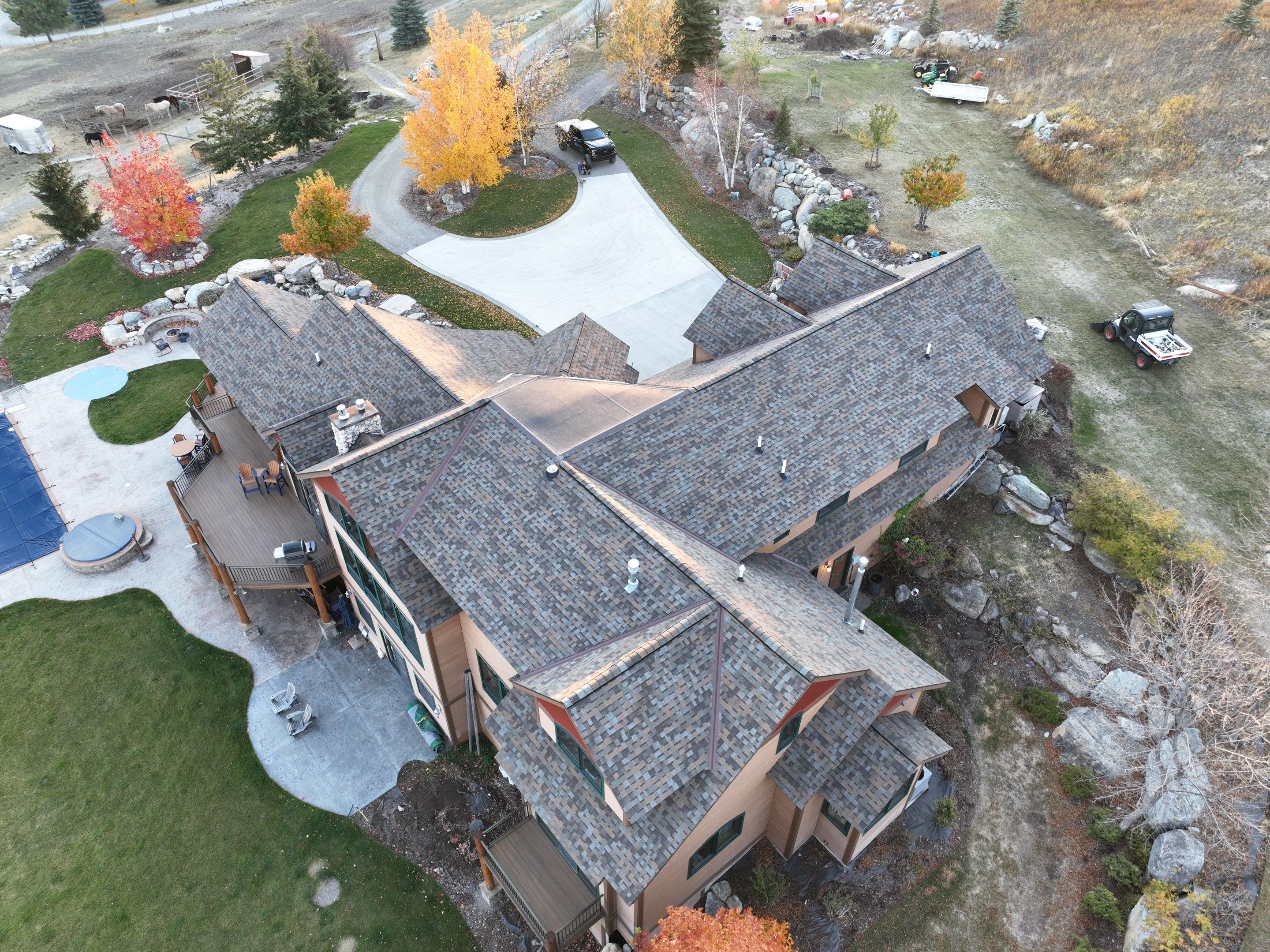 Owens Corning TruDefinition Duration - Aged Copper by Montana Roofing Solutions