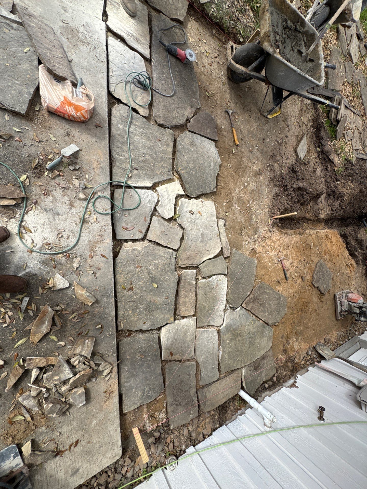 🌿 Jackie’s Outdoor Transformation — Drainage, Flagstone & Full Restoration by Texas Urban Elements