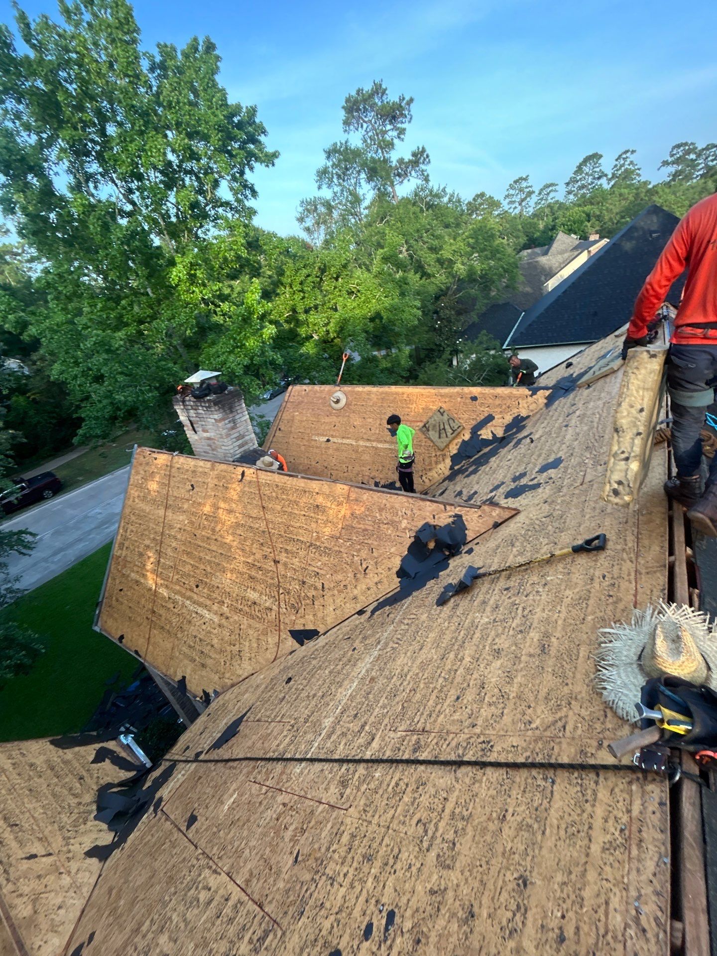 Roof Replacement Spring by Roof Repair Company