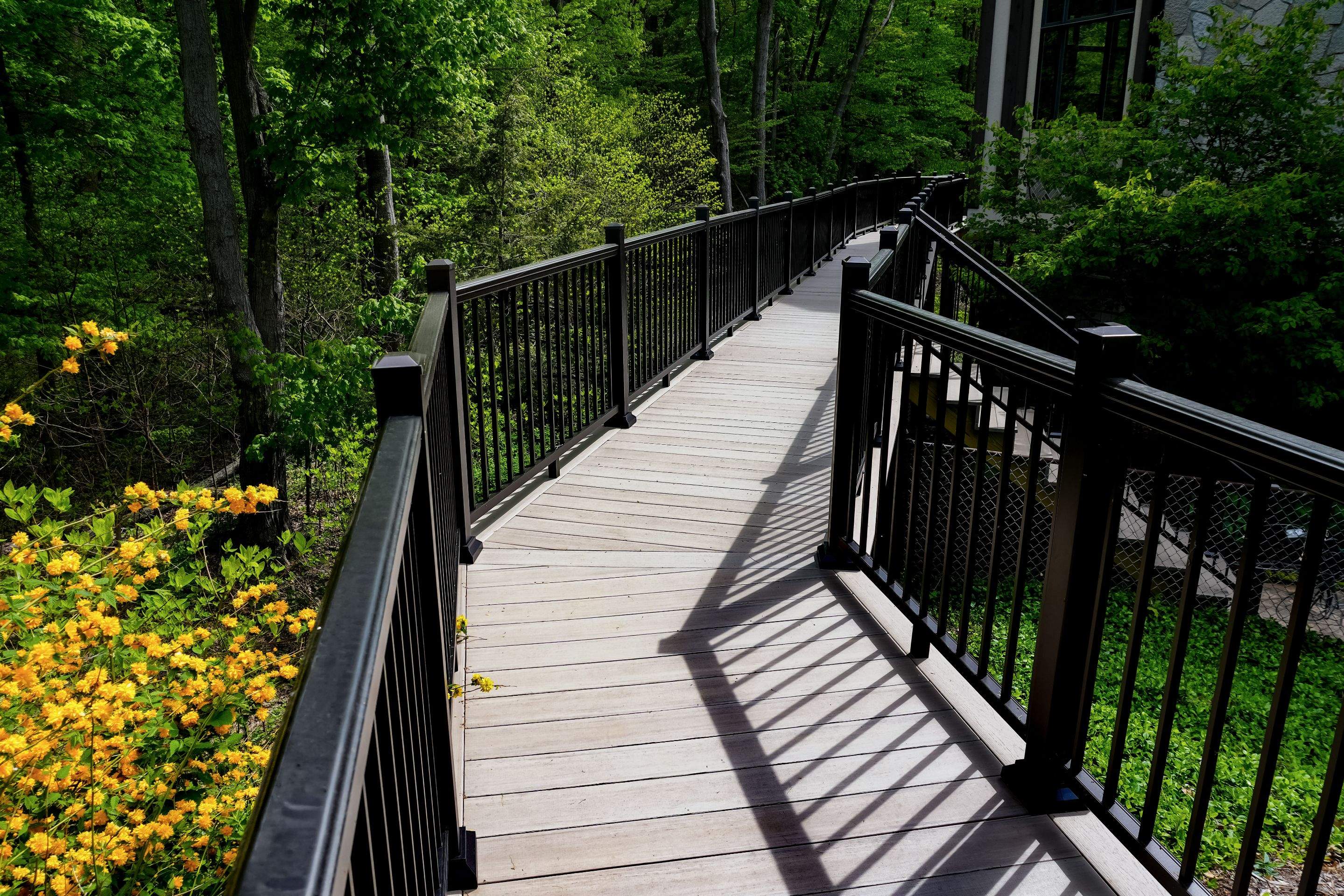 Custom Multi-Level Deck in Grand Haven by Cutting Edge Homes