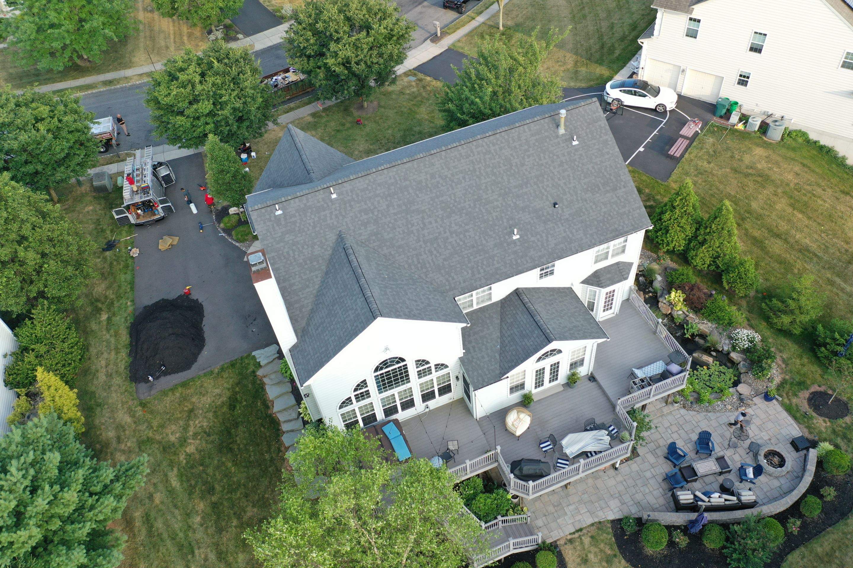Roofing Installation using CertainTeed Landmark - Pewterwood by Storm Guard of Ches-Mont PA