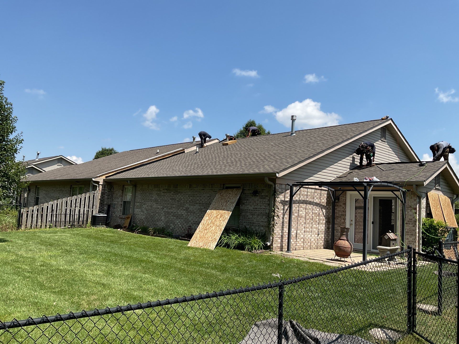 Project in Indianapolis by Moss Roofing