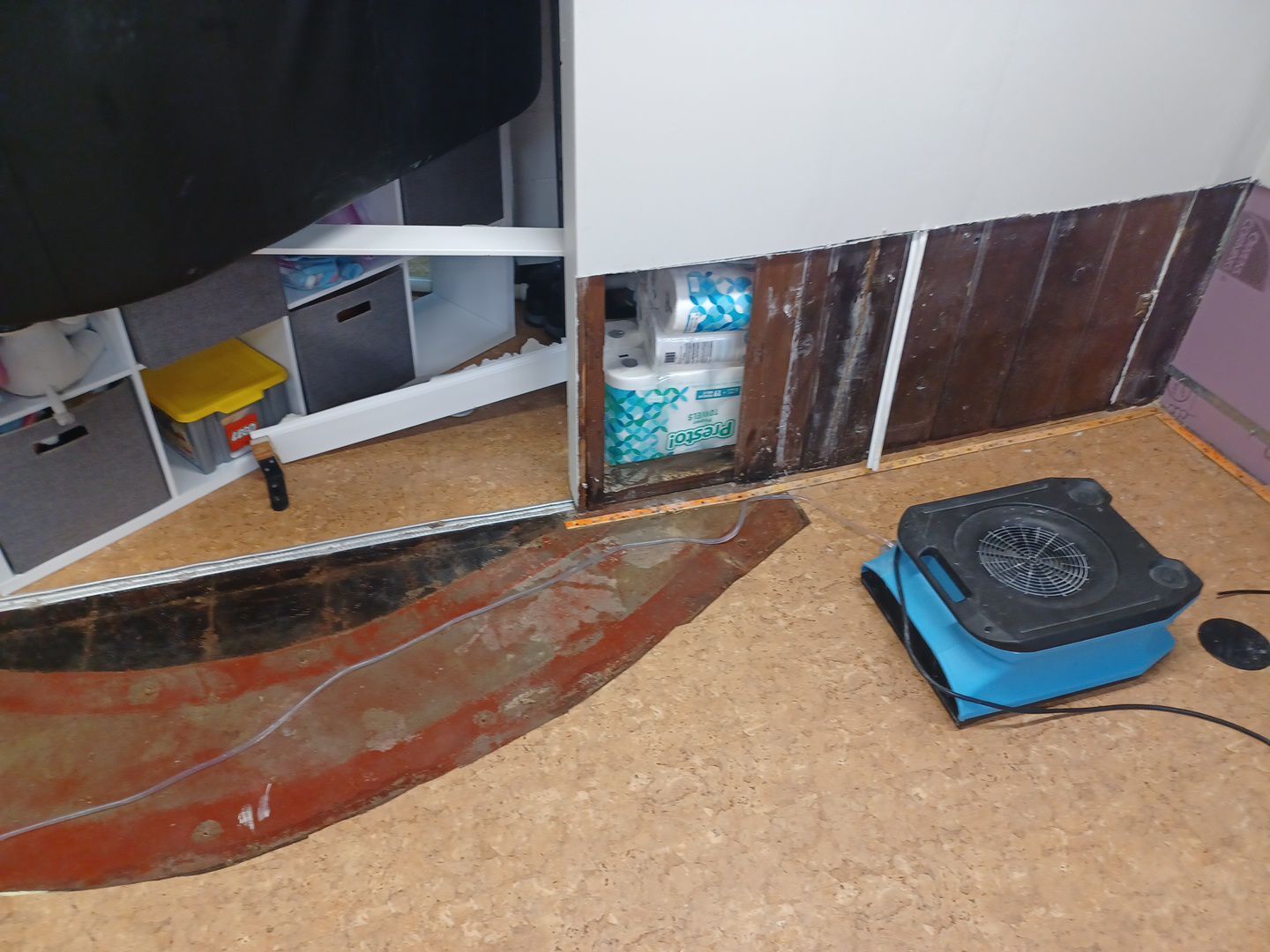 Project in Huntington Woods by EzDry Water Mitigation & Property Restoration