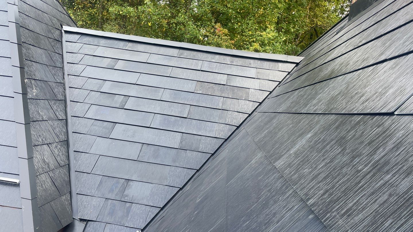 Tesla Solar Roof near Hershey, PA by American Home Contractors