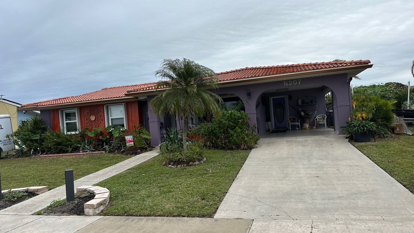 Residential Brava Spanish Tile Install in North Port, Florida by International Roofing