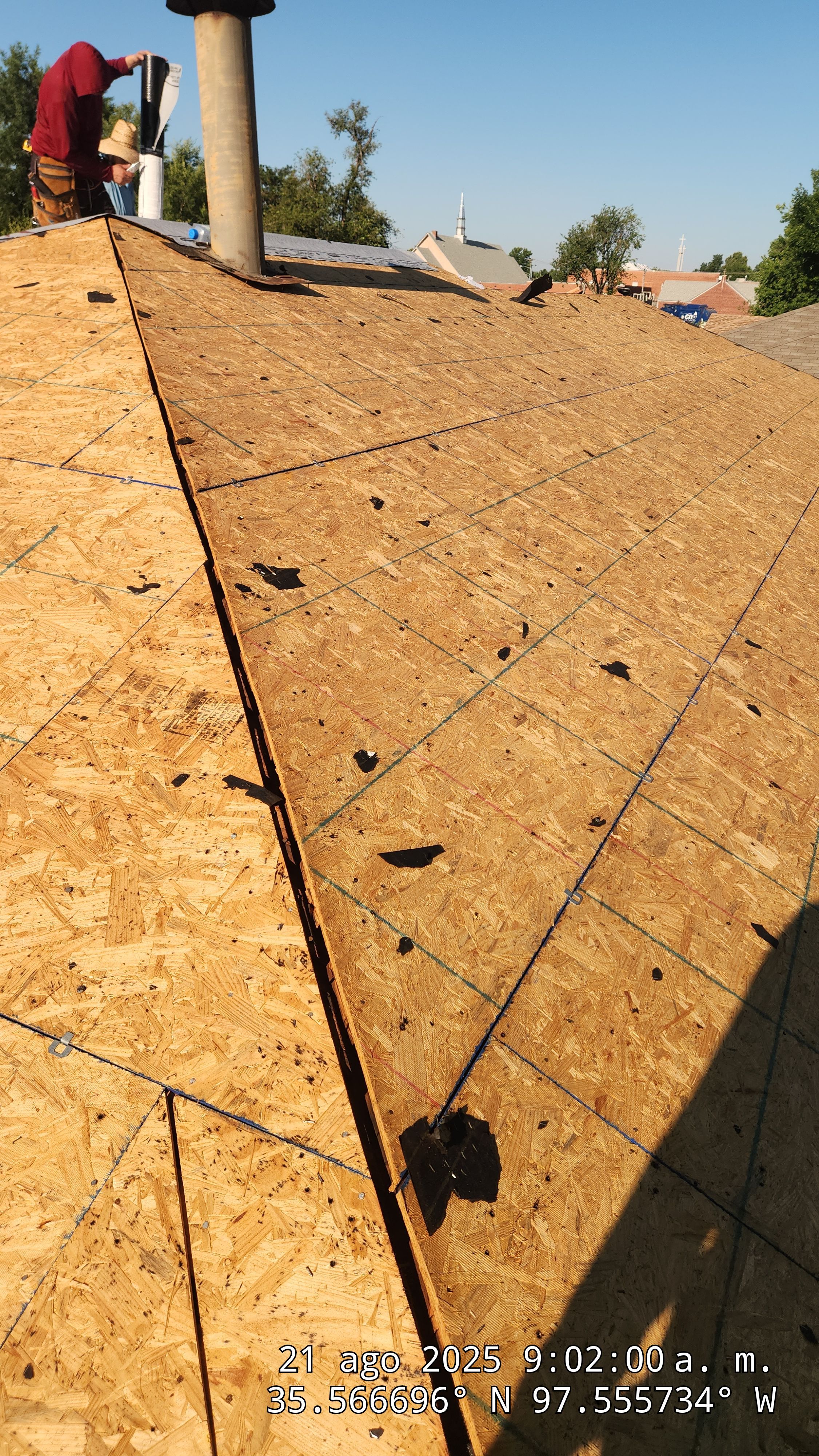 Residential Roofing Installation using GAF by Castillo Roofing