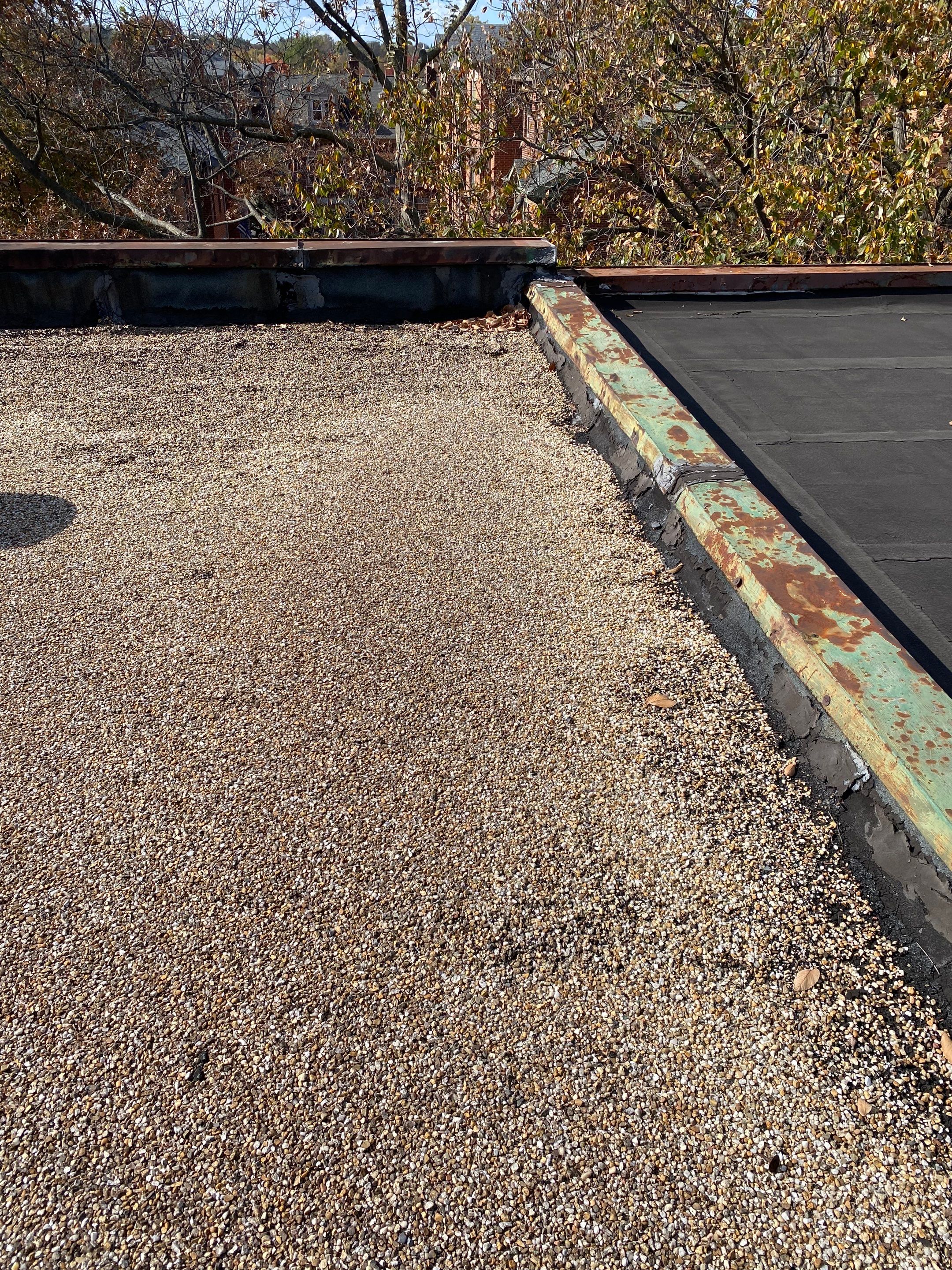 Alexandria: Residential Flat Roof Replacement with Mule Hide TPO Membrane by RM Banning, Inc.