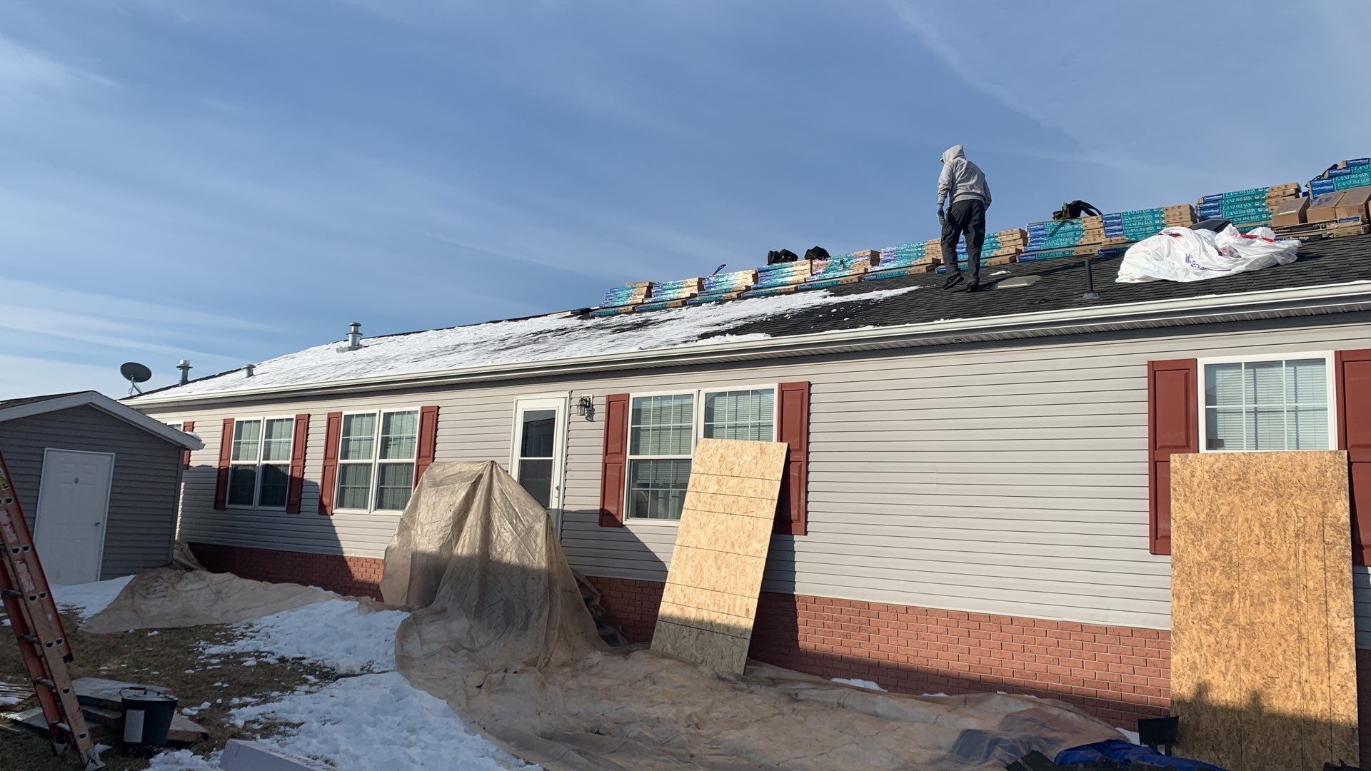 Roof Replacement using CertainTeed Landmark by 180 Contractors