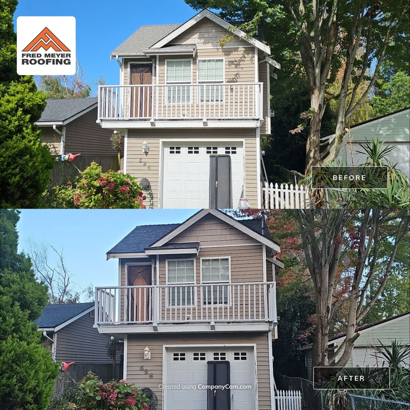 Roof Project in Seattle by Fred Meyer Roofing