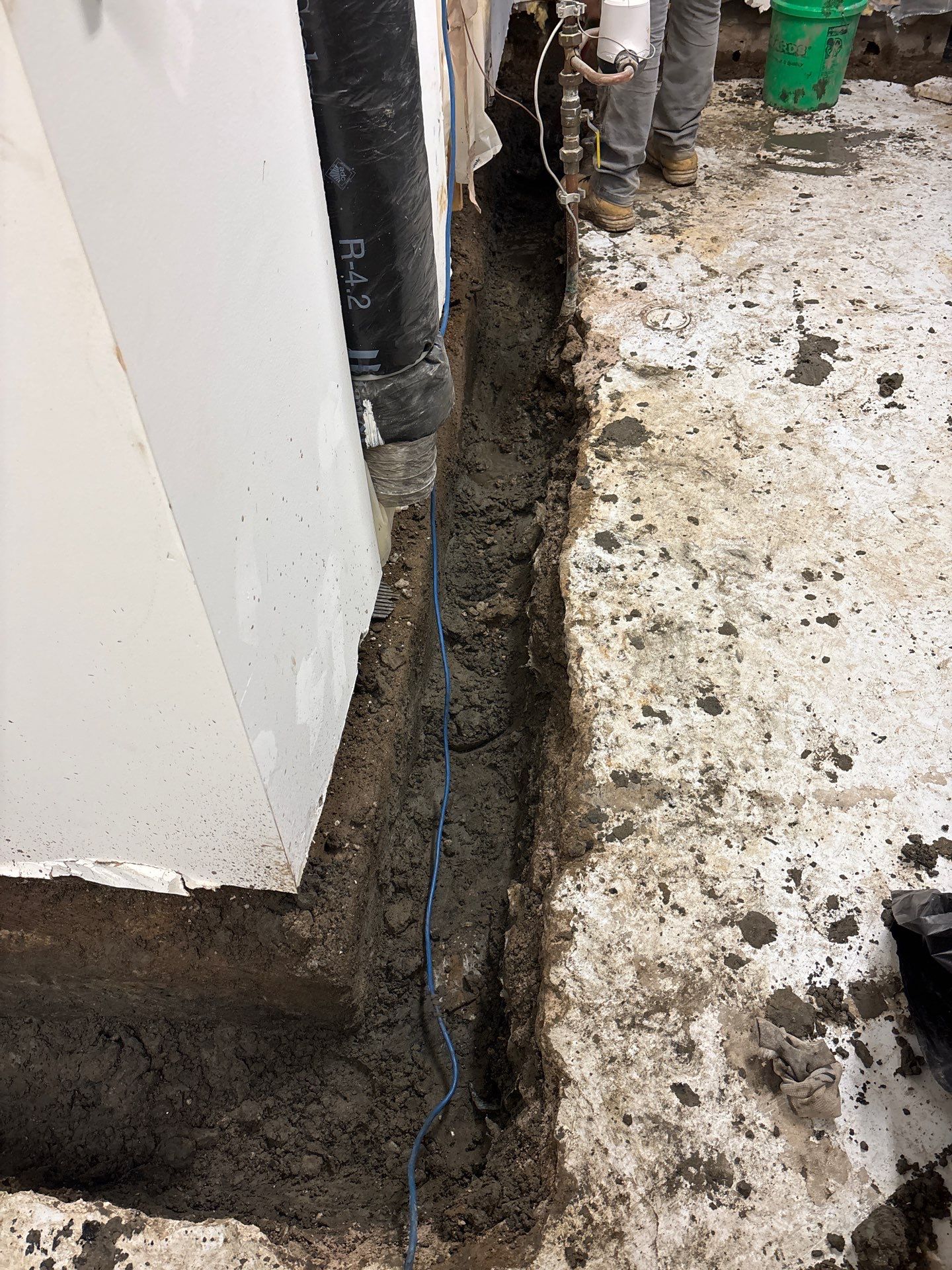 Getting Dirty @ Ed's Place by Waterproofing Northeast