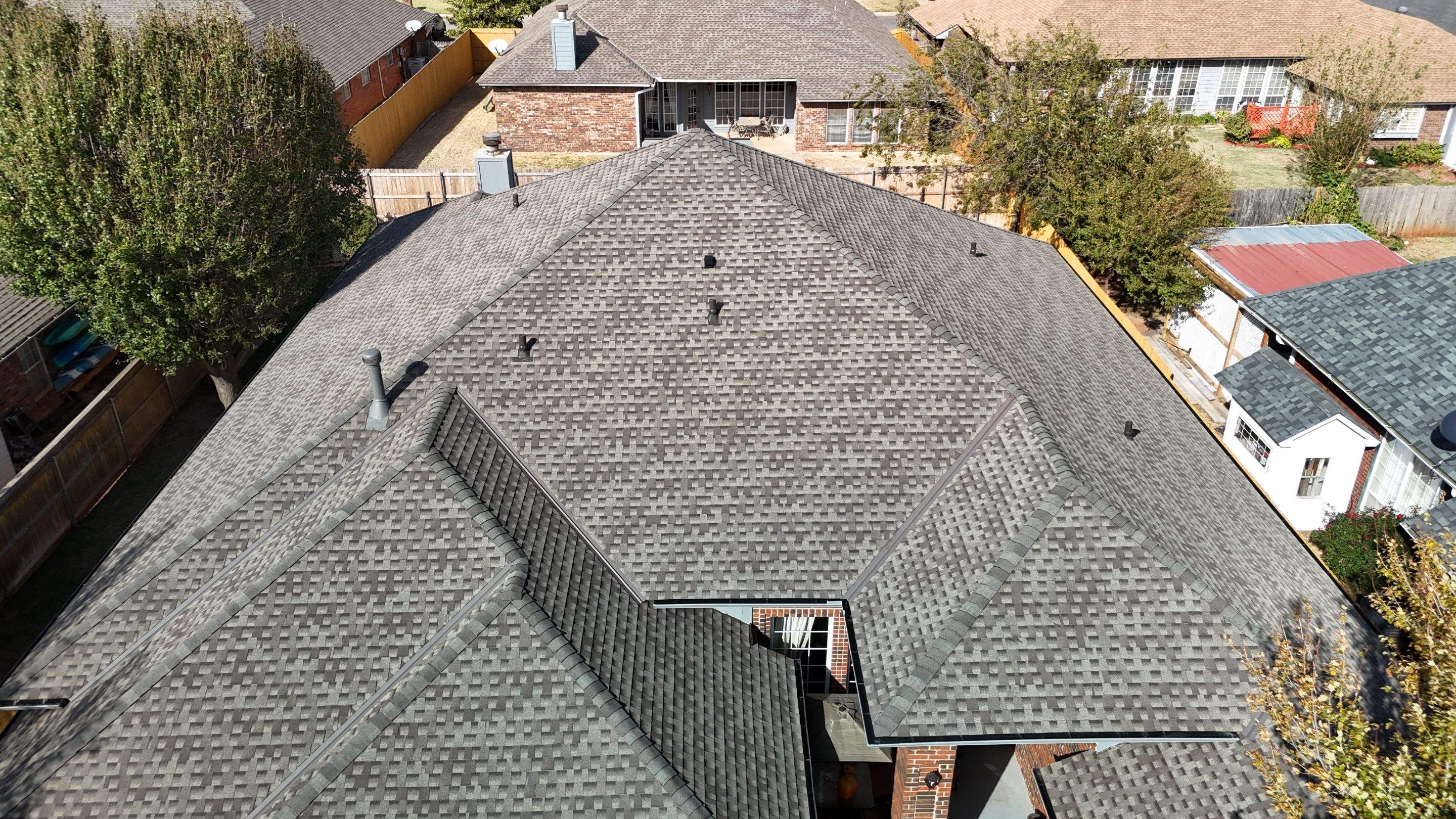 GAF Armourshield II Class 4 Impact Resistant Reroof - Full Storm Restoration - Edmond, OK by 5Coat Roofing & Construction
