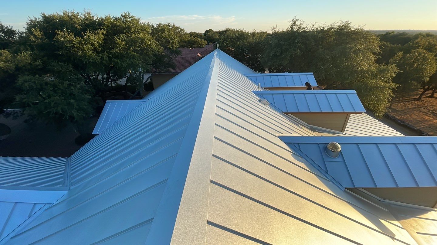 Metal Roof Replacement in Burnet, TX by Action Exteriors Austin
