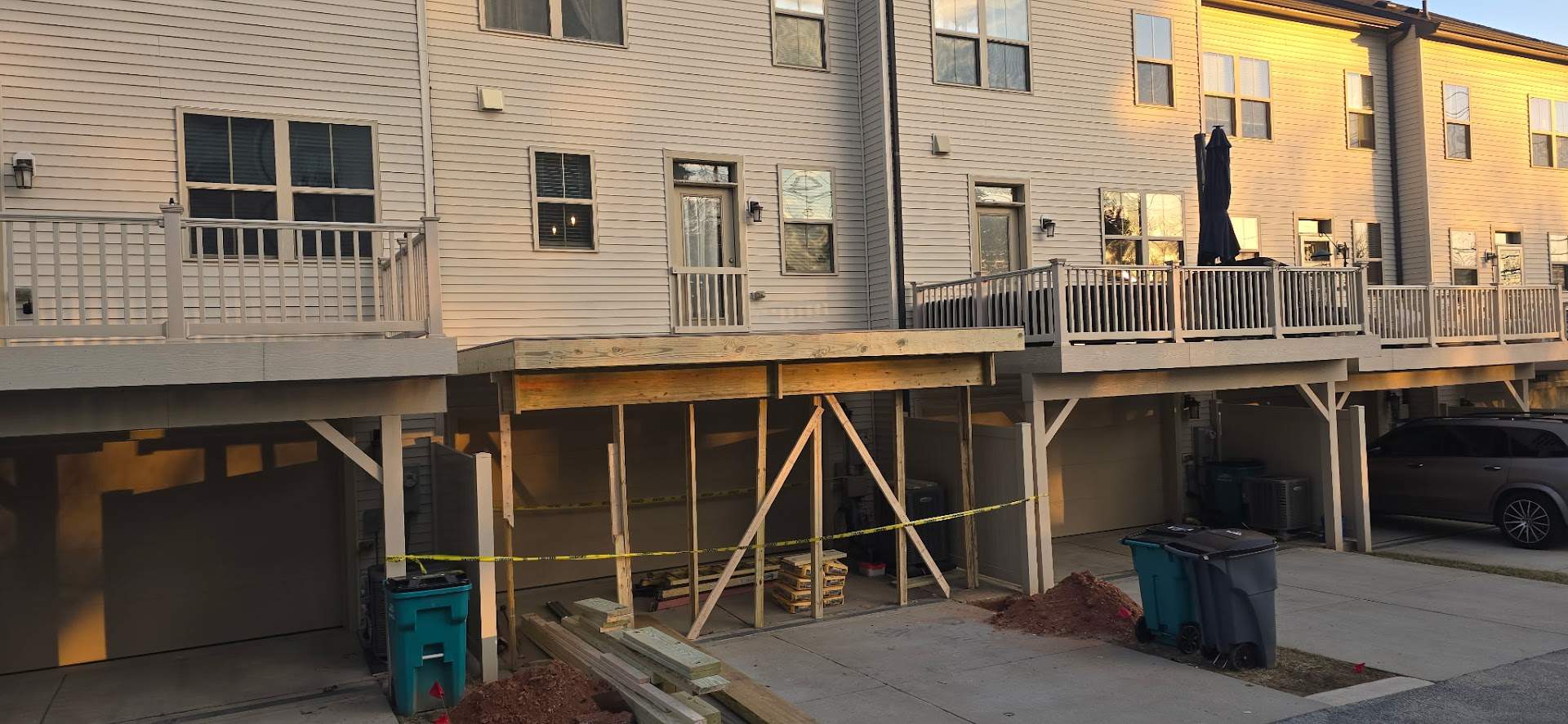 Composite Deck Installation in Germantown, MD (Montgomery County) by ARCH Exteriors