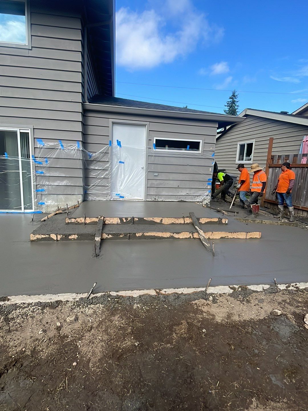 Chris | Stamped Concrete Patio, Walkway & Steps by Jireh Asphalt & Concrete Inc 