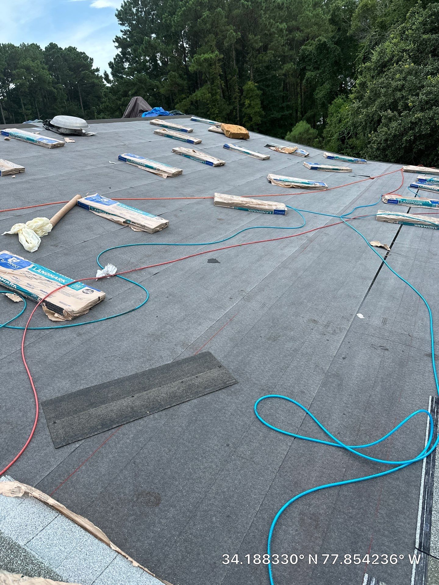 Roof Replacement in Masonboro with CertainTeed SilverBirch by RGR Construction and Roofing, LLC
